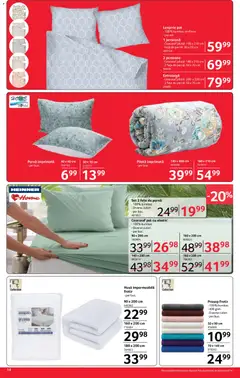 Ofertele Selgros valabile de la 04.09.2026 | Pagină: 14 | Produse: Pernă, Pilotă, Față de pernă, Lenjerie pat