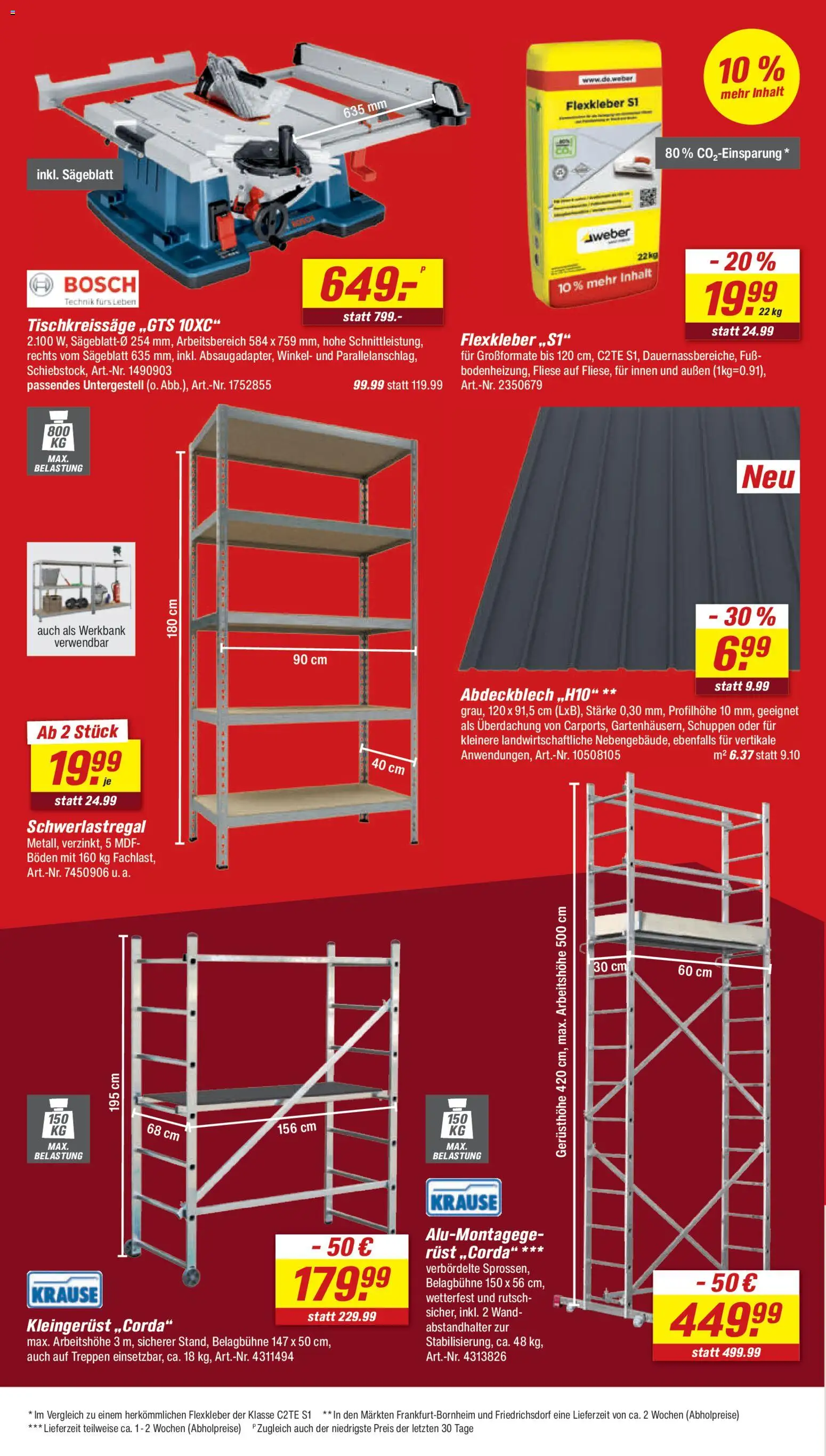 Toom Baumarkt Prospekt 	 – gültig ab 09.05.2026 | Seite: 10
