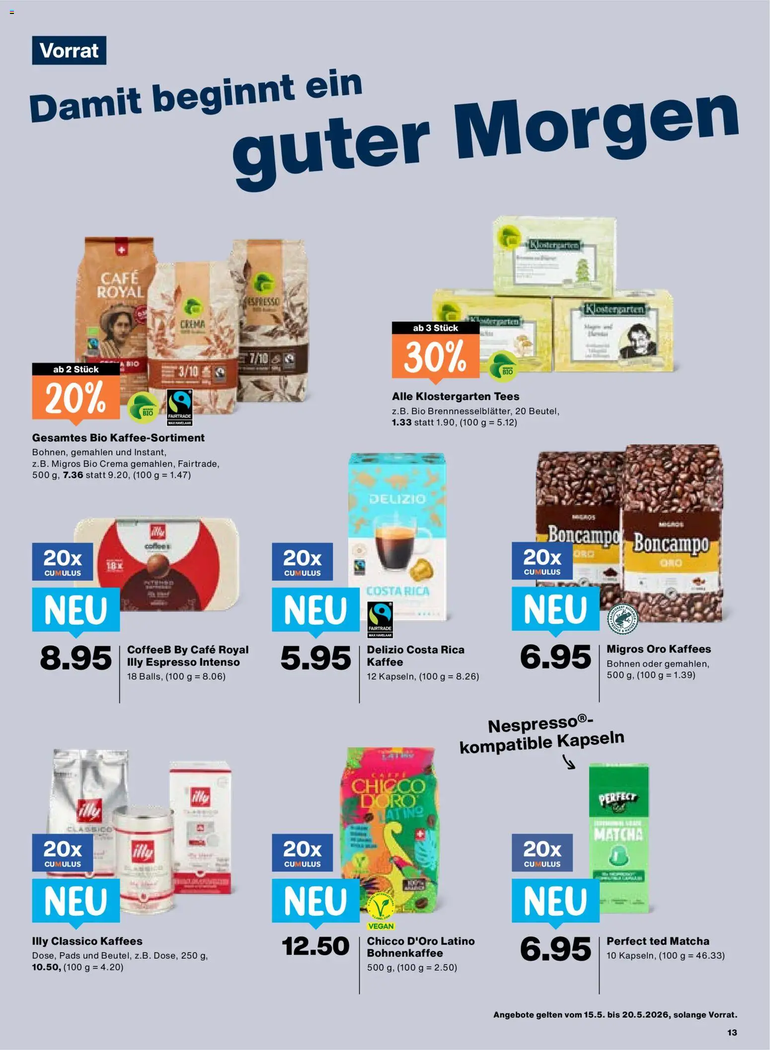 Migros aktionen – gültig ab 15.05.2026 | Seite: 13