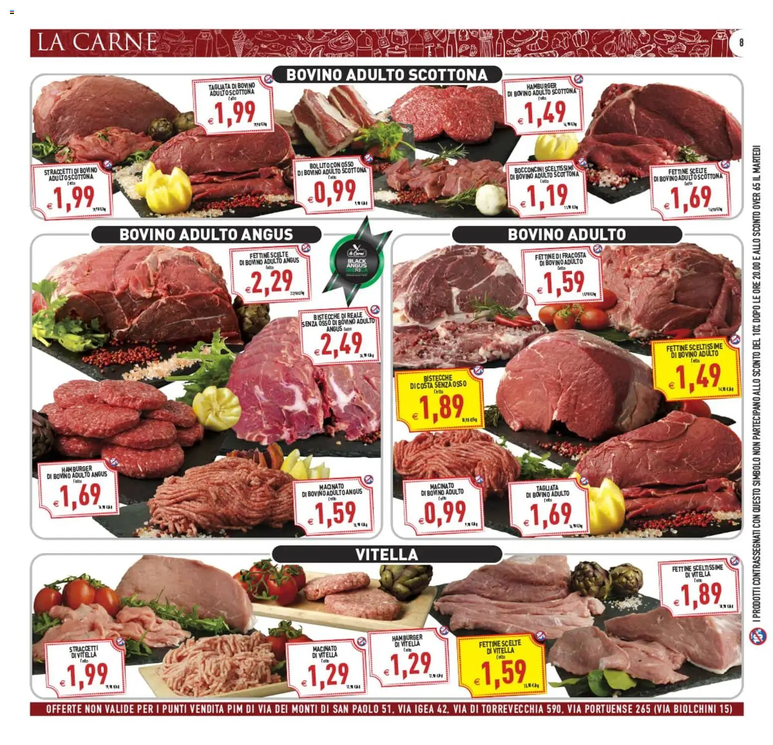 Volantino PIM Supermercati del 31/07/2026 | Pagina: 8