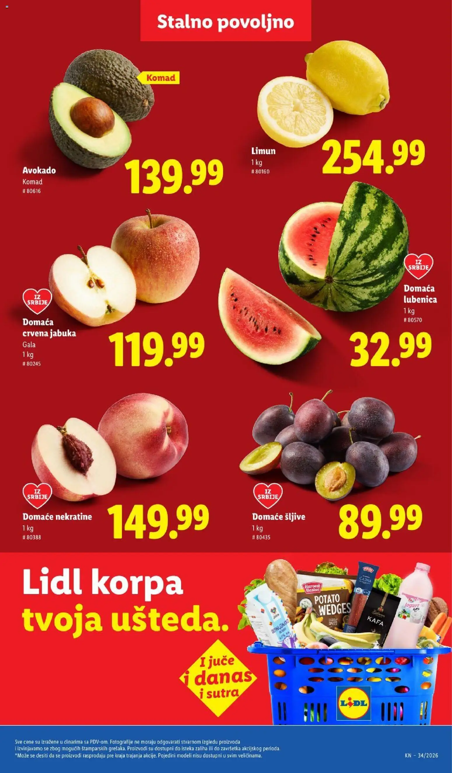 Lidl katalog - važi od 27.08.2026 | Strana: 45