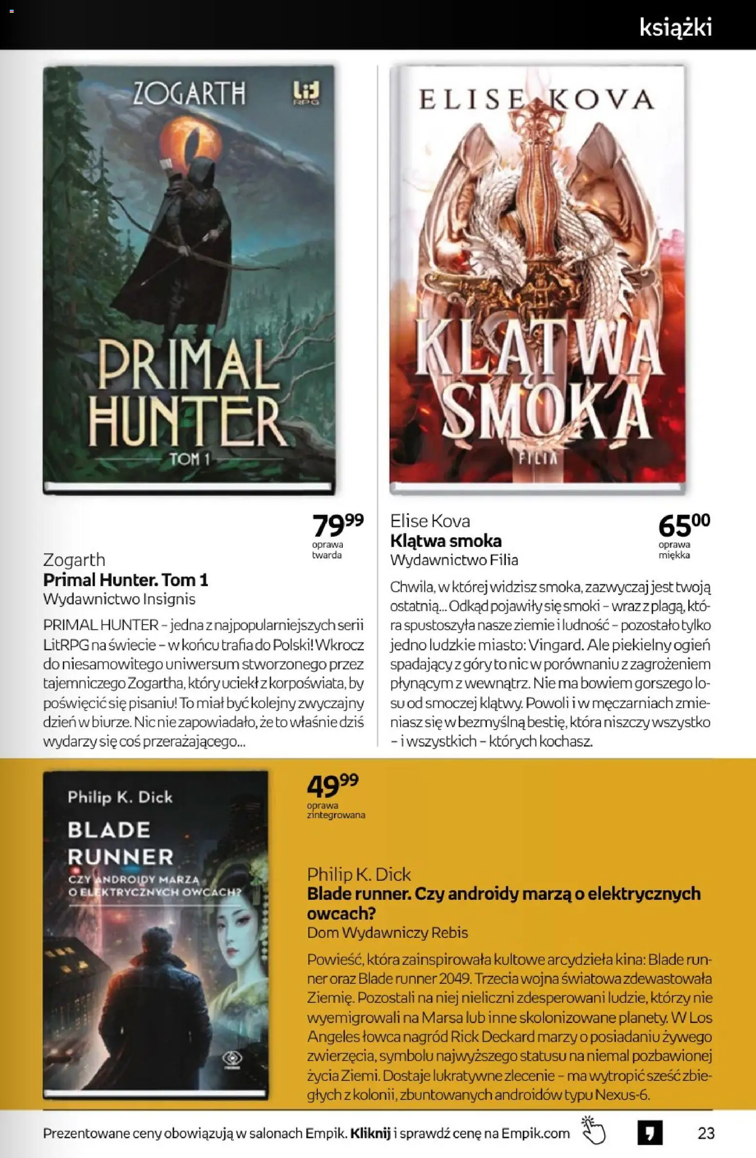 Empik promocje od 17.06.2026 | Strona: 23 | Produkty: Książki