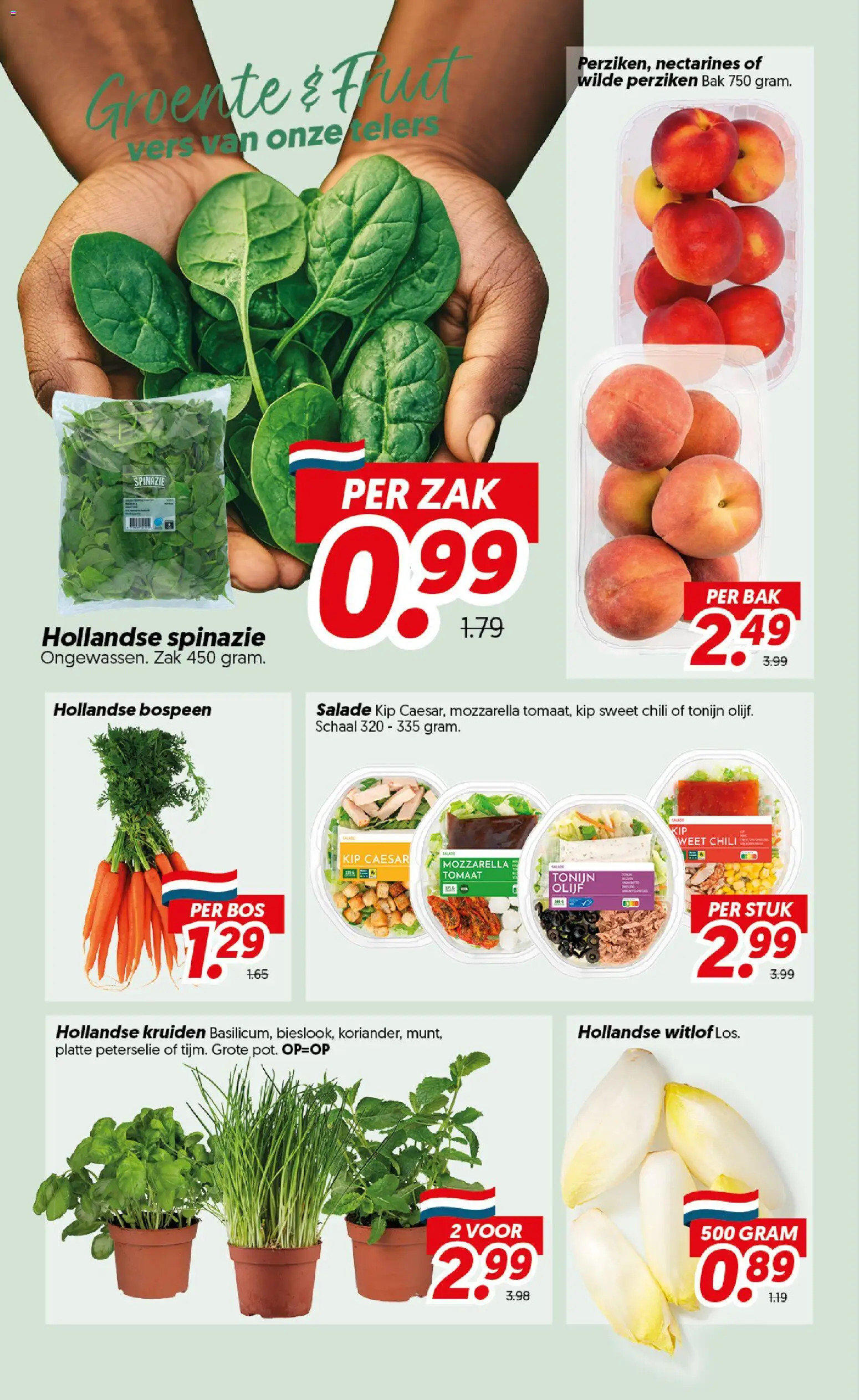 {H1} | Pagina: 6 | Producten: Tonijn, Mozzarella, Fruit, Perziken