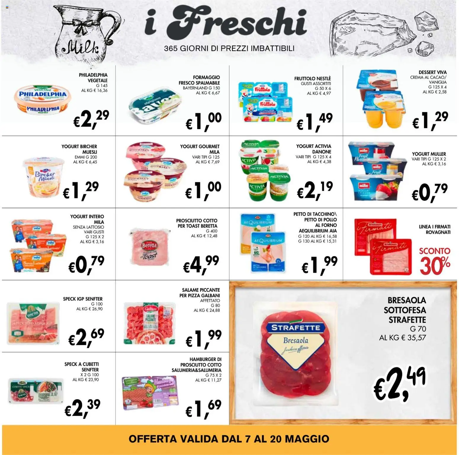 Volantino Coal del 07.05.2026 | Pagina: 12 | Prodotti: Speck, Salame, Pollo, Prosciutto