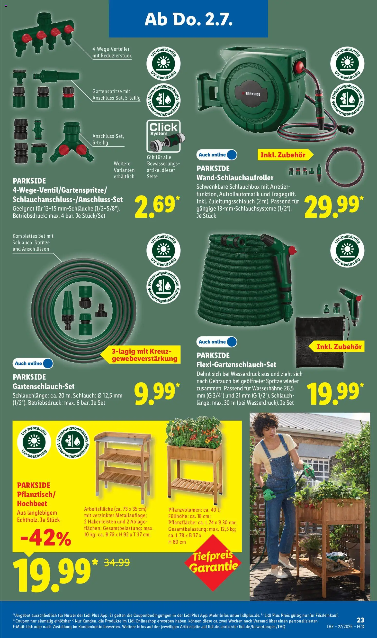 Lidl Německo leták od 29.06.2026 | Strana: 19 | Produkty: Parkside