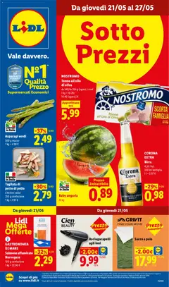 Anteprima del volantino Lidl volantino valido a partire dal 21.05.2026