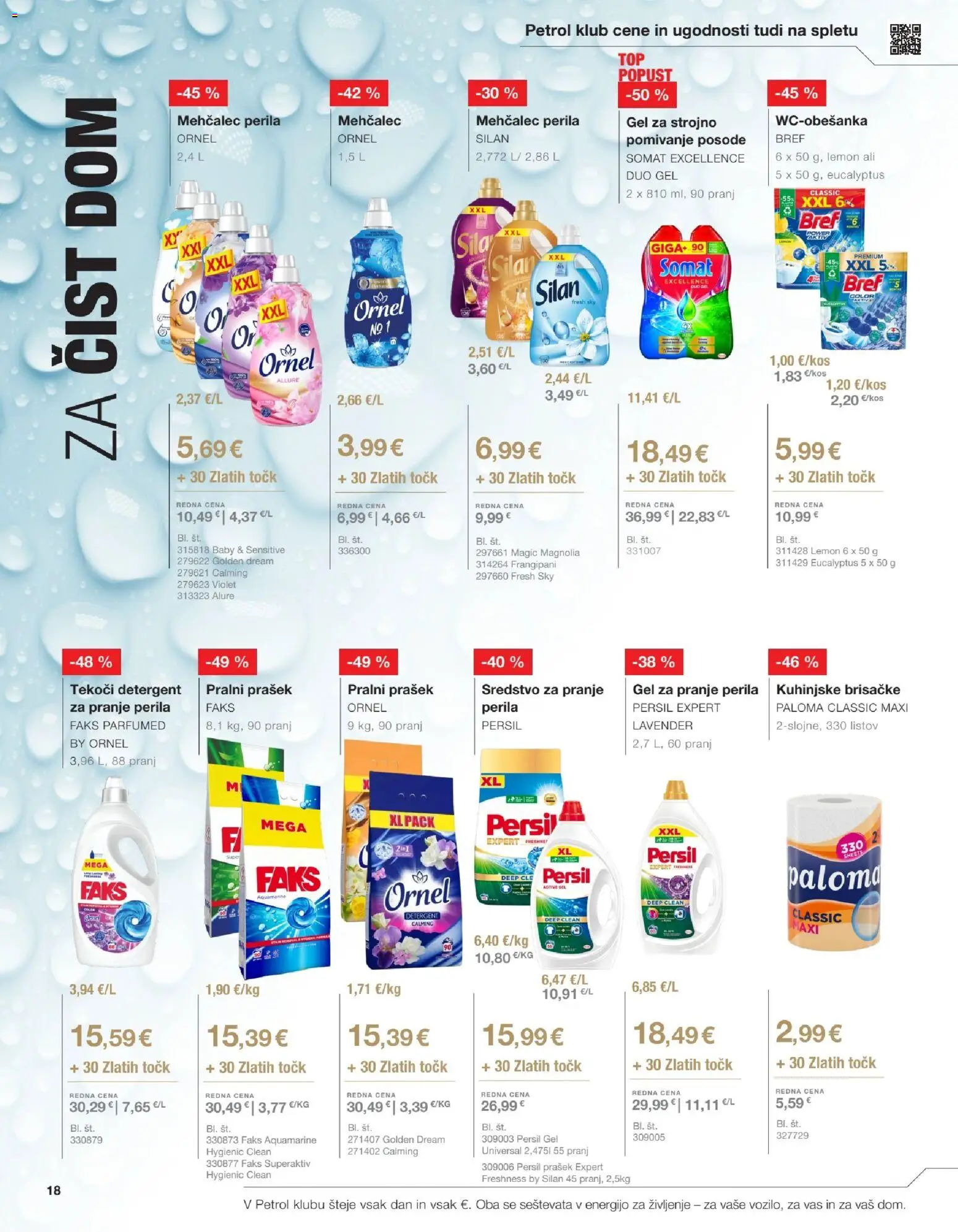 Novi Petrol katalog ponudbe – veljaven od 01.06.2026 | Stran: 18