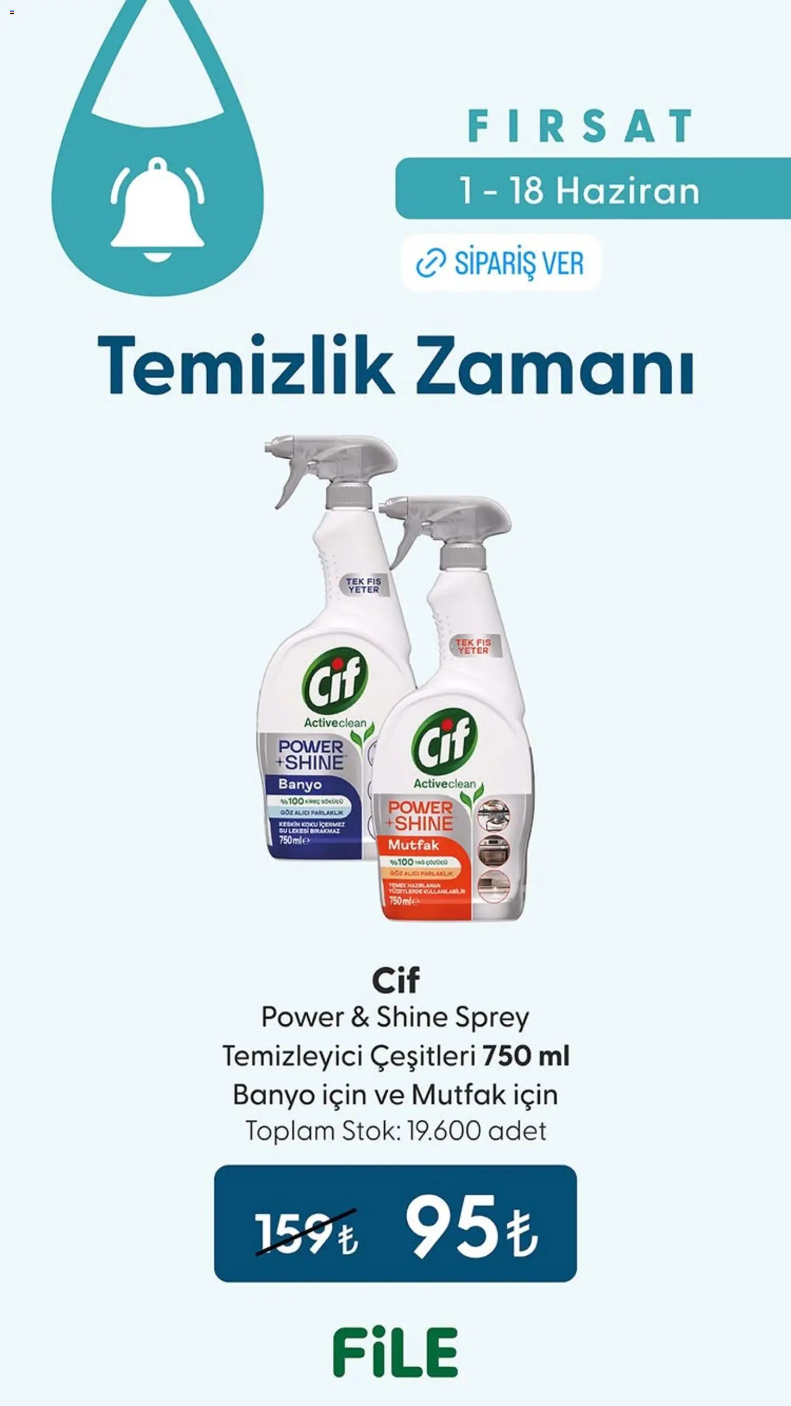 File Market İndirim - 01.06.2026 tarihinden itibaren geçerlidir | Sayfa: 3 | Ürünler: Banyo, Koku, Su