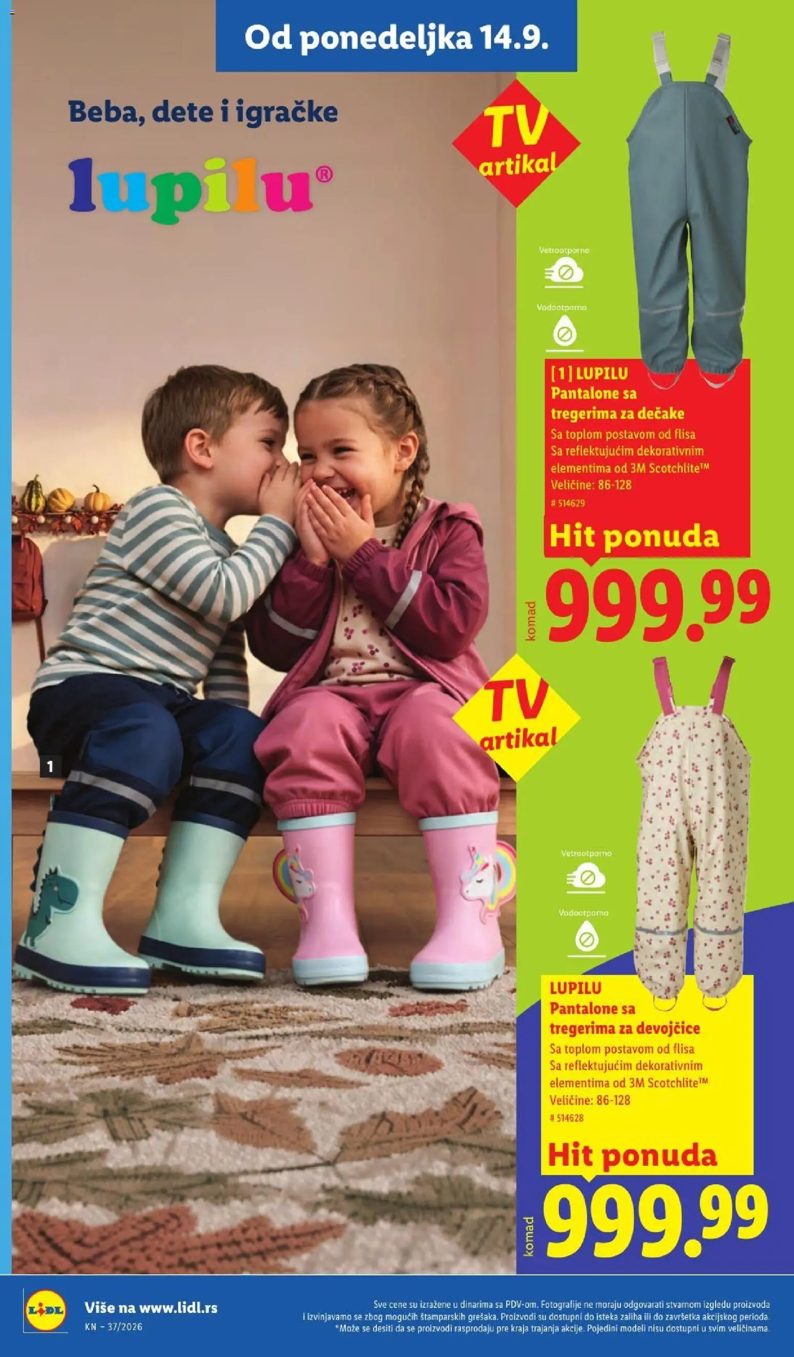 Lidl katalog - važi od 10.09.2026 | Strana: 80