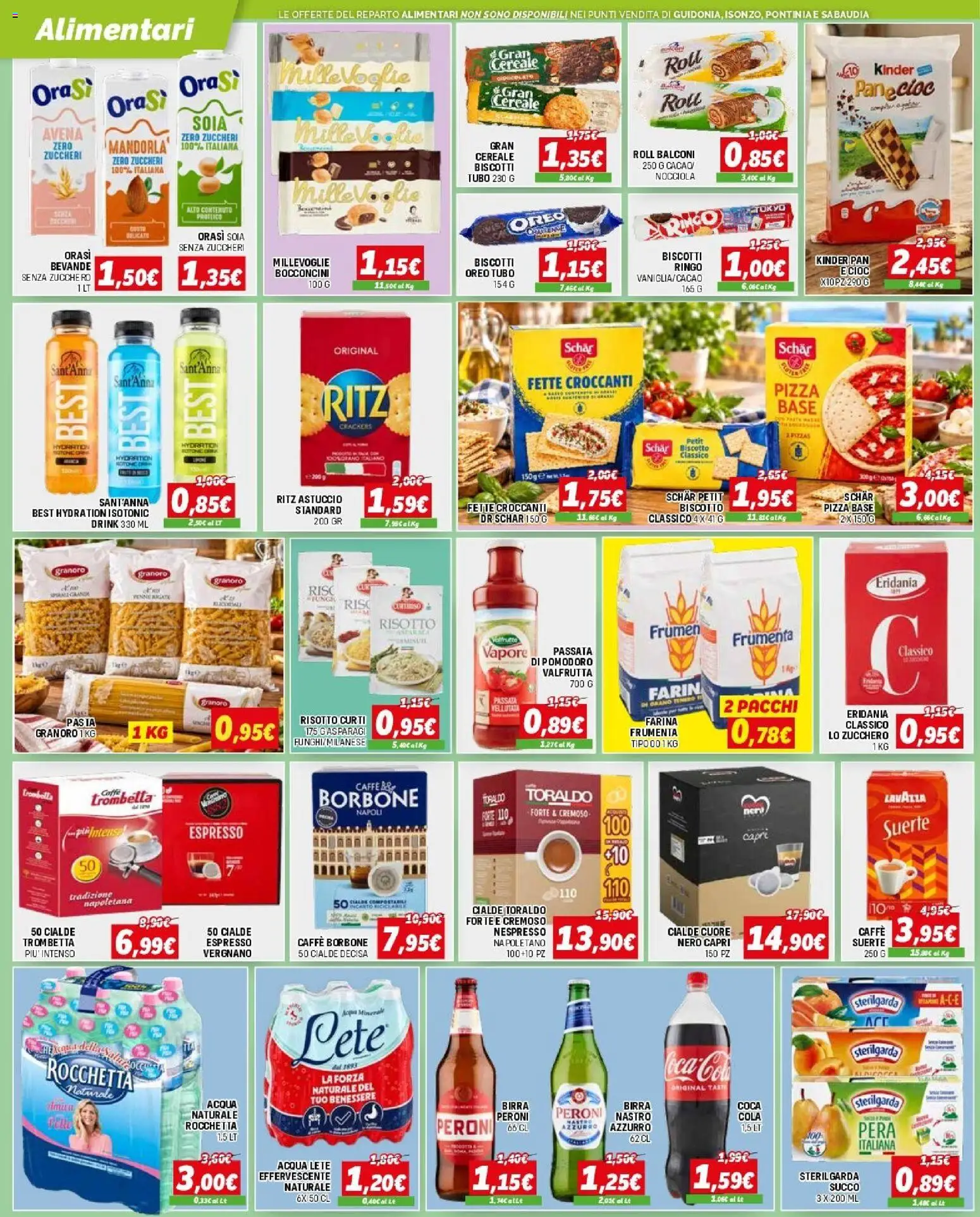 Volantino Orizzonte del 08/10/2026 | Pagina: 4 | Prodotti: Caffè, Tubo, Passata di pomodoro, Cialde