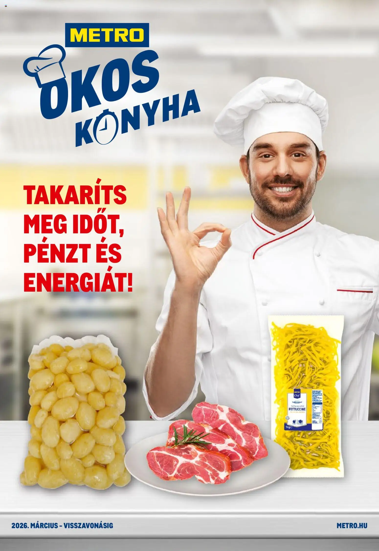 Metro akciós ujság - amely érvényes a következő dátumtól: 2026.03.01. | Oldal: 1