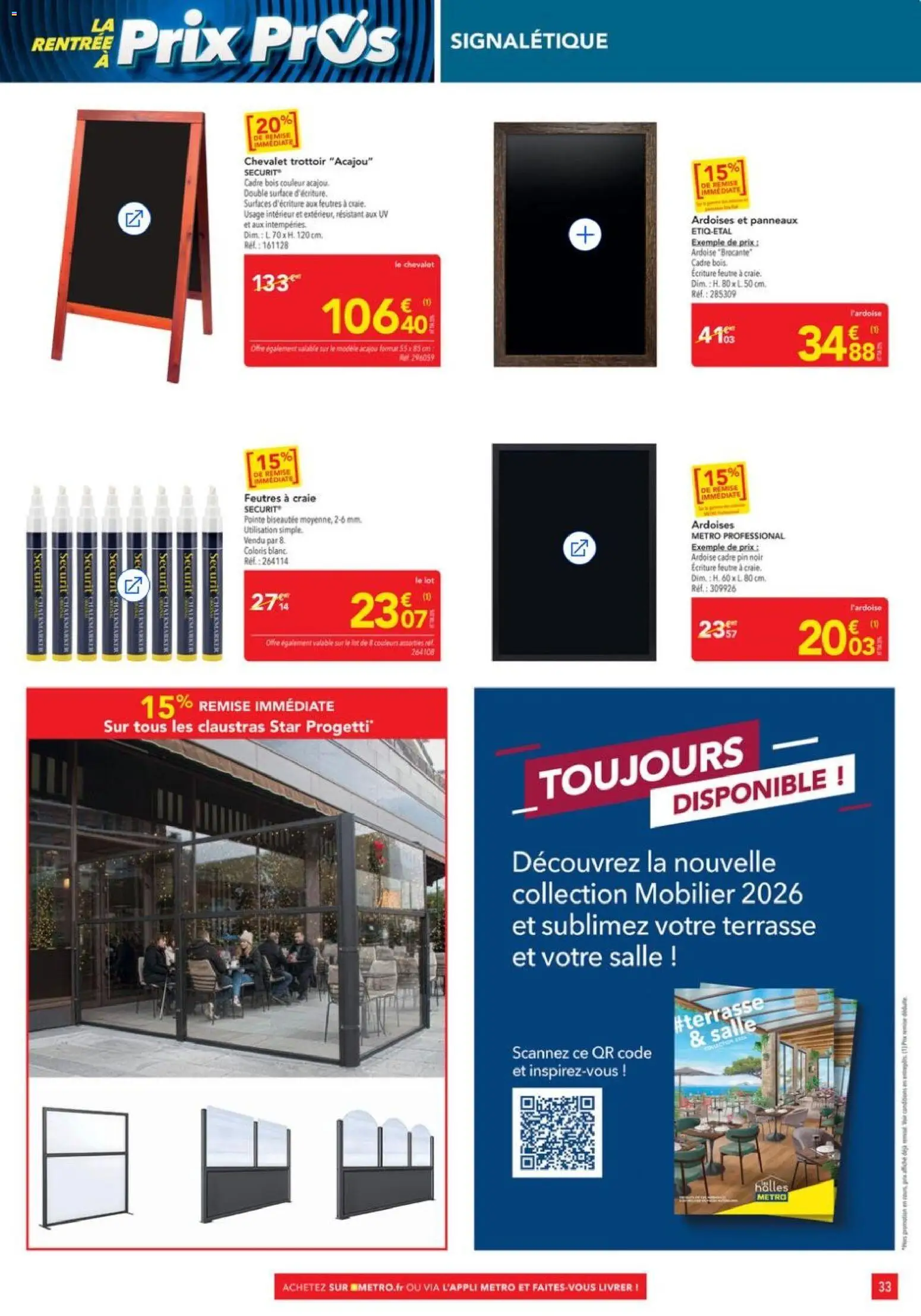 {H1} | Page: 33 | Produits: Chevalet, Cadre