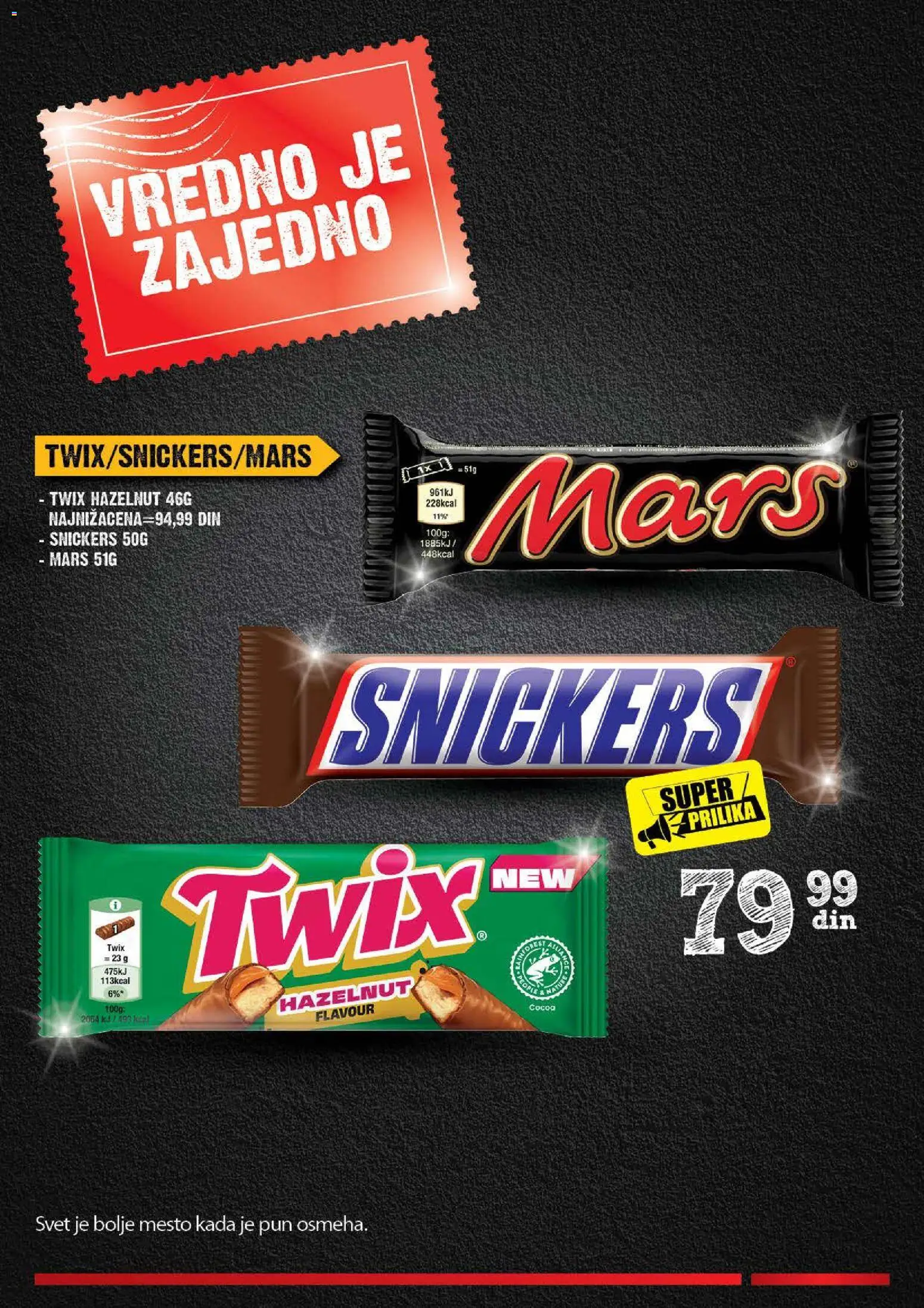 Roda katalog - važi od 28.09.2026 | Strana: 23 | Proizvode: Snickers, Twix