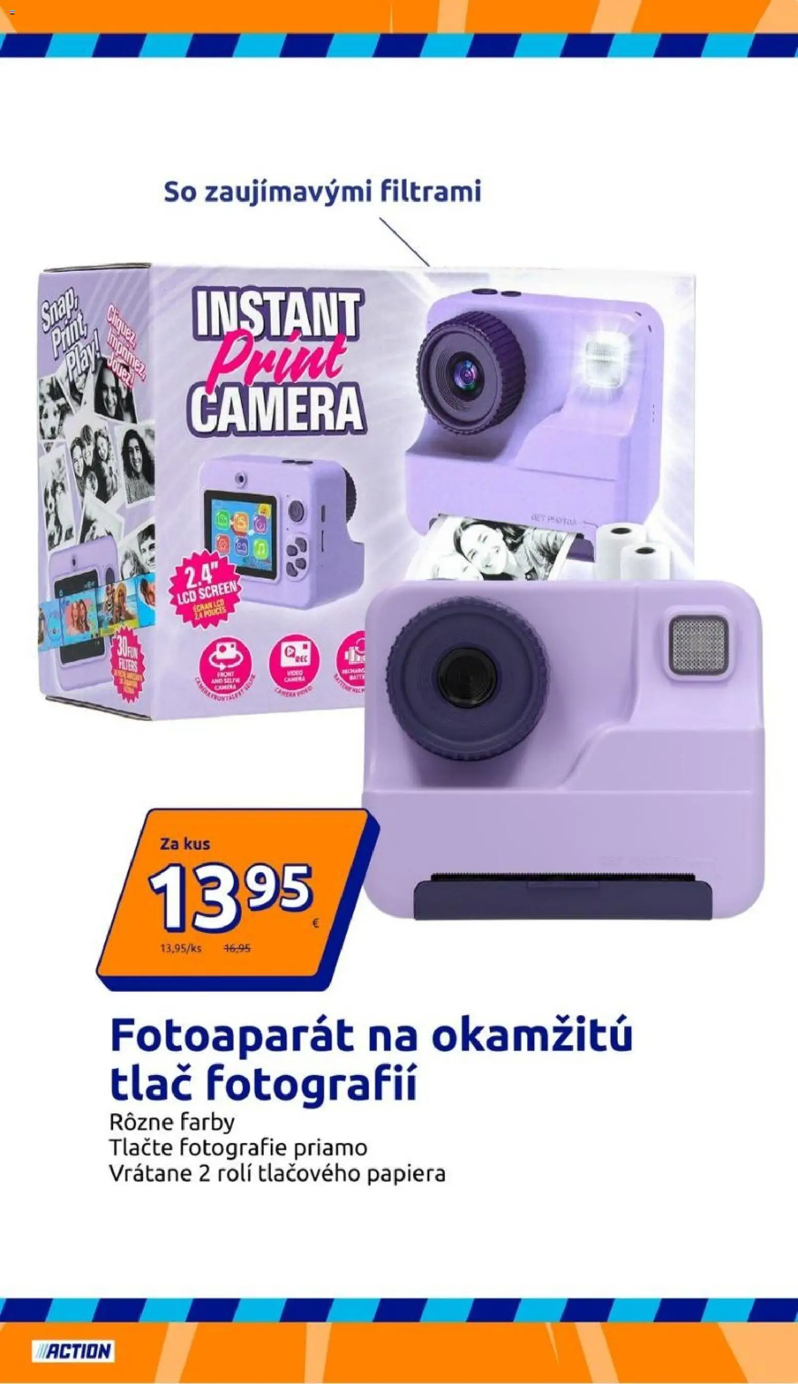 Nové Action akcie – leták je platný od 09.09.2026 | Strana: 23 | Produkty: Fotoaparát