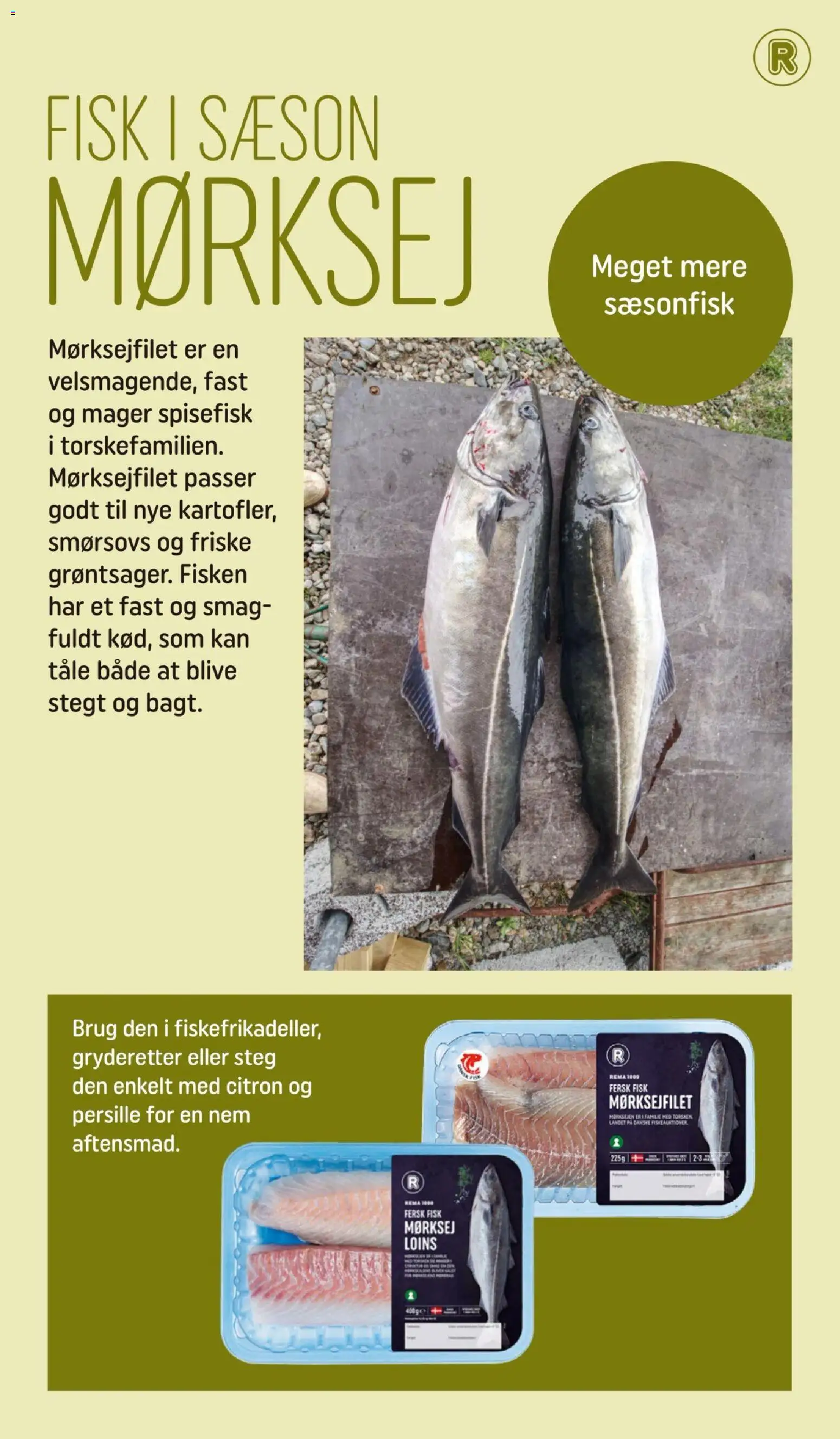 Rema 1000 tilbudsavis – gyldig fra 01/09/2026 | Side: 12 | Produkter: Fisk, Søm, Persille