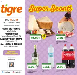 Anteprima del volantino Tigre volantino San Nicolò a Tordino valido a partire dal 14/09/2026