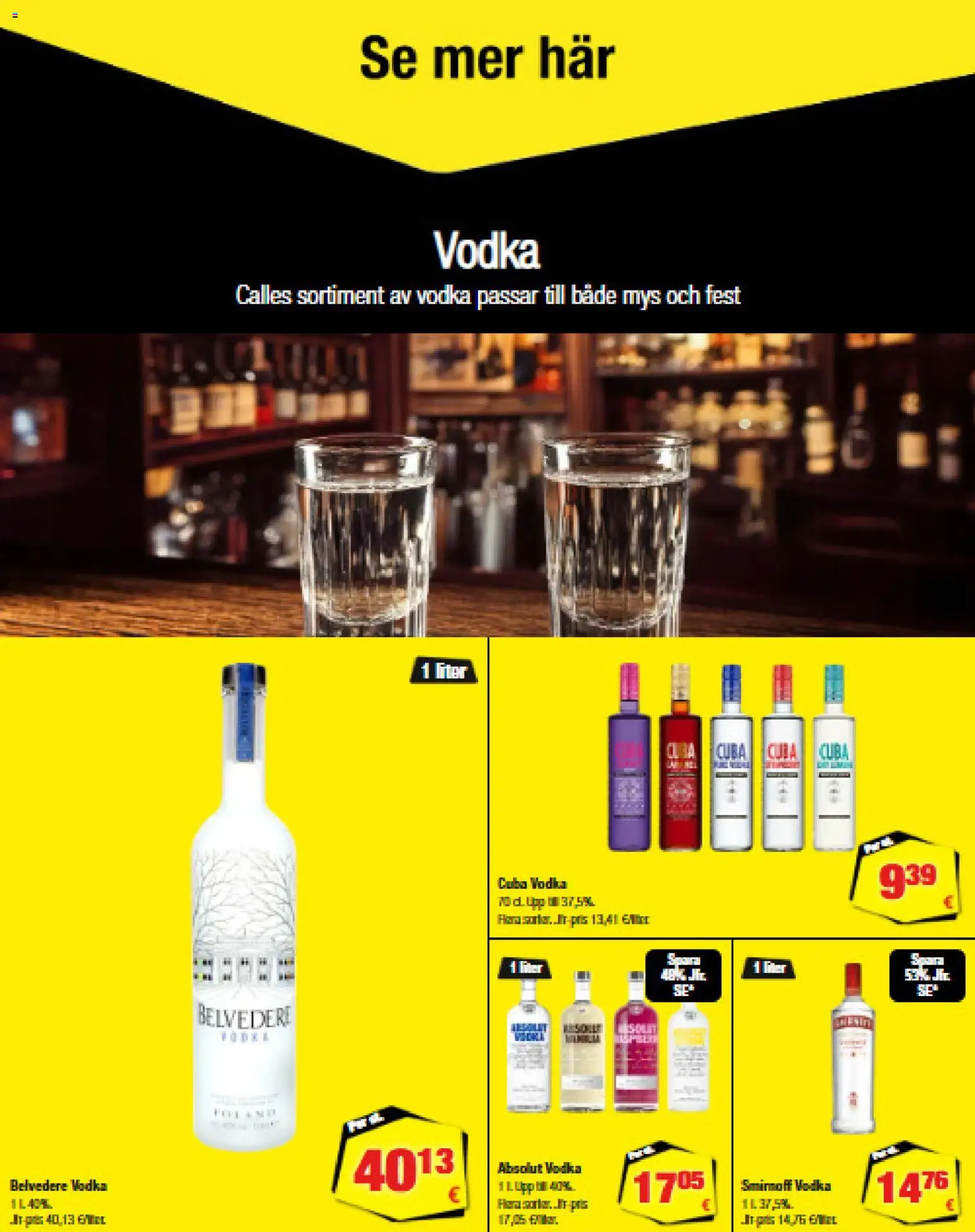 Calle tilbudsavis – gyldig fra 05/08/2026 | Side: 4 | Produkter: Vodka