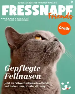 Fressnapf Friends Magazin ab 01.09.2026 gültig