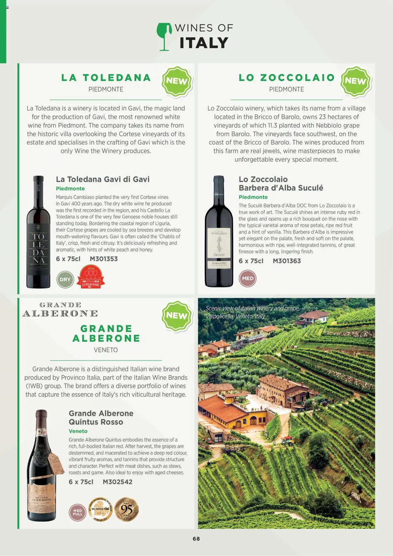 {H1} | Page: 68 | Products: Fruit, Grapes, Wine, Meat