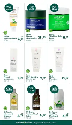 Holland & Barrett folder - Voorbeeld van een folder van Holland & Barrett, geldig van 04.05.2026 | Pagina: 37 | Producten: Deodorant, Gel, Shampoo, Crème
