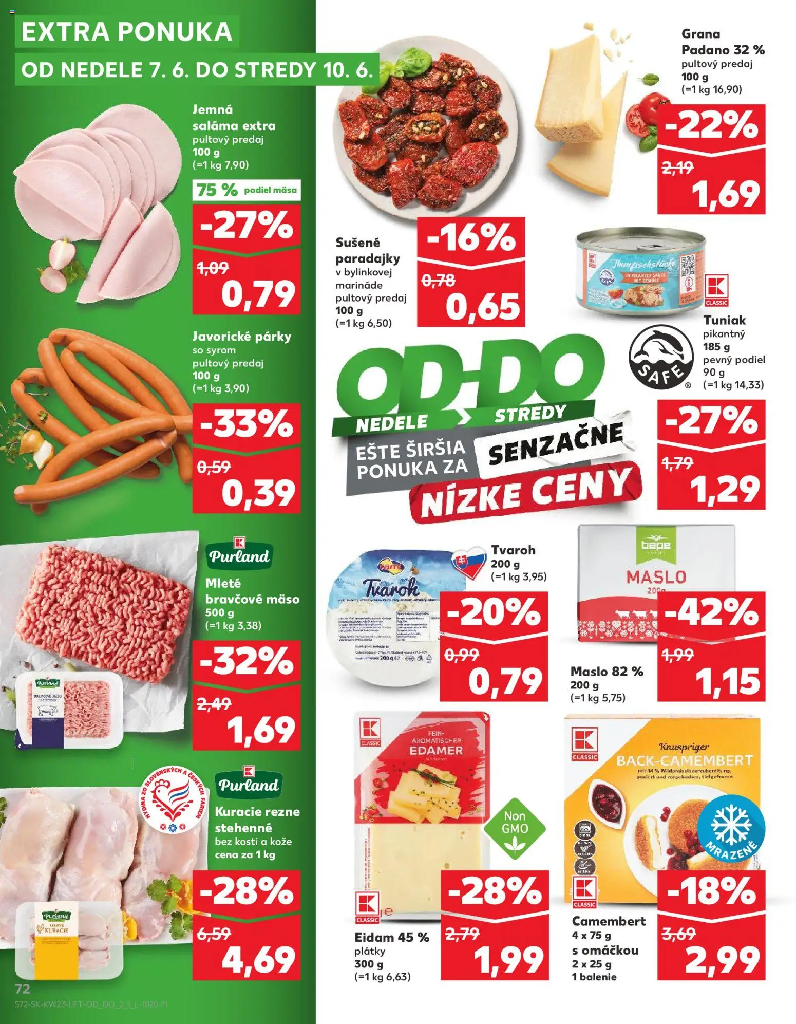 Nové Kaufland akcie – leták je platný od 04.06.2026 | Strana: 72