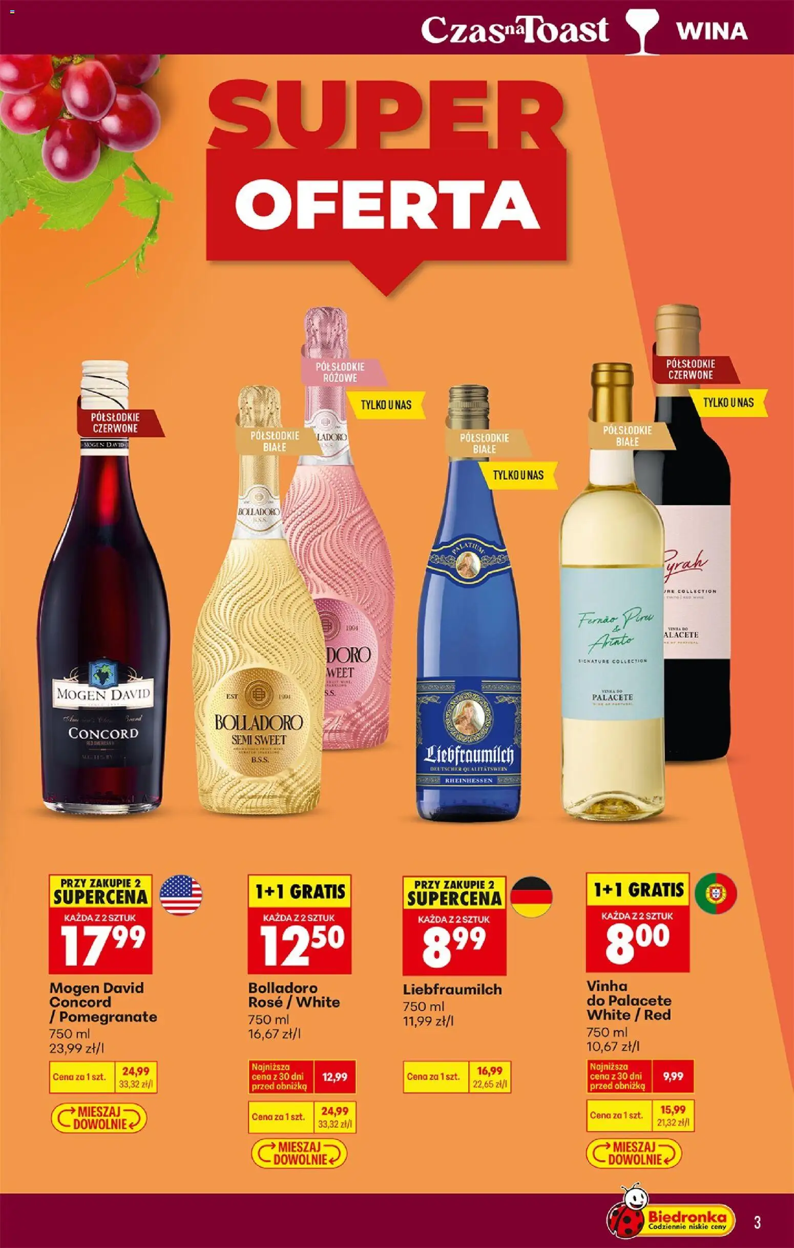 Biedronka gazetka - Czas na toast od 15.06.2026 | Strona: 5
