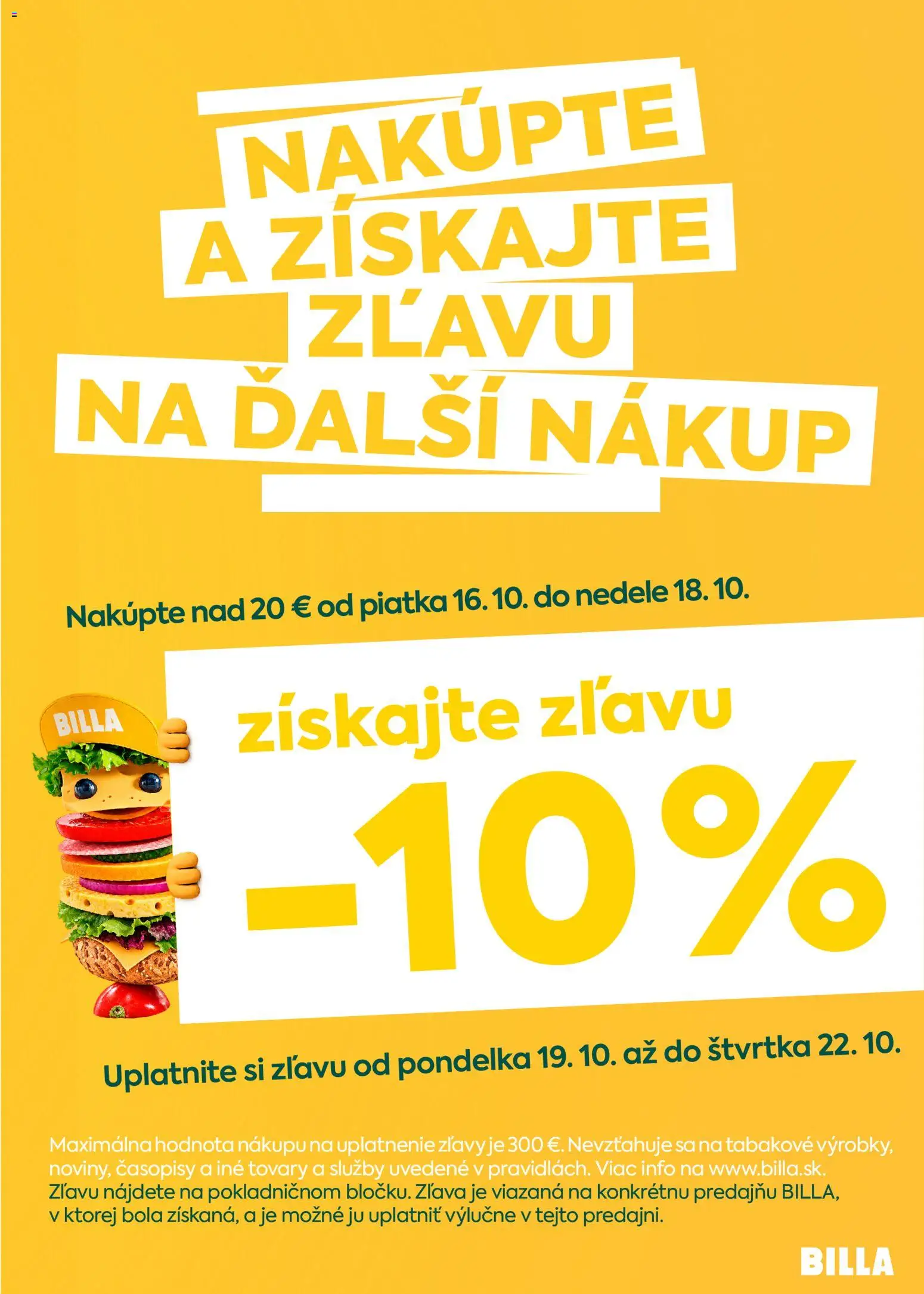 Nové Billa akcie – leták je platný od 14.10.2026 | Strana: 3