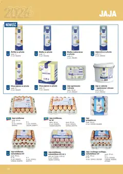 Pogląd oferty "Makro gazetka - Produktów marek własnych dla profesjonalnej Gastronomii" - ważna od 01.03.2026 | Strona: 26 | Produkty: Jaja