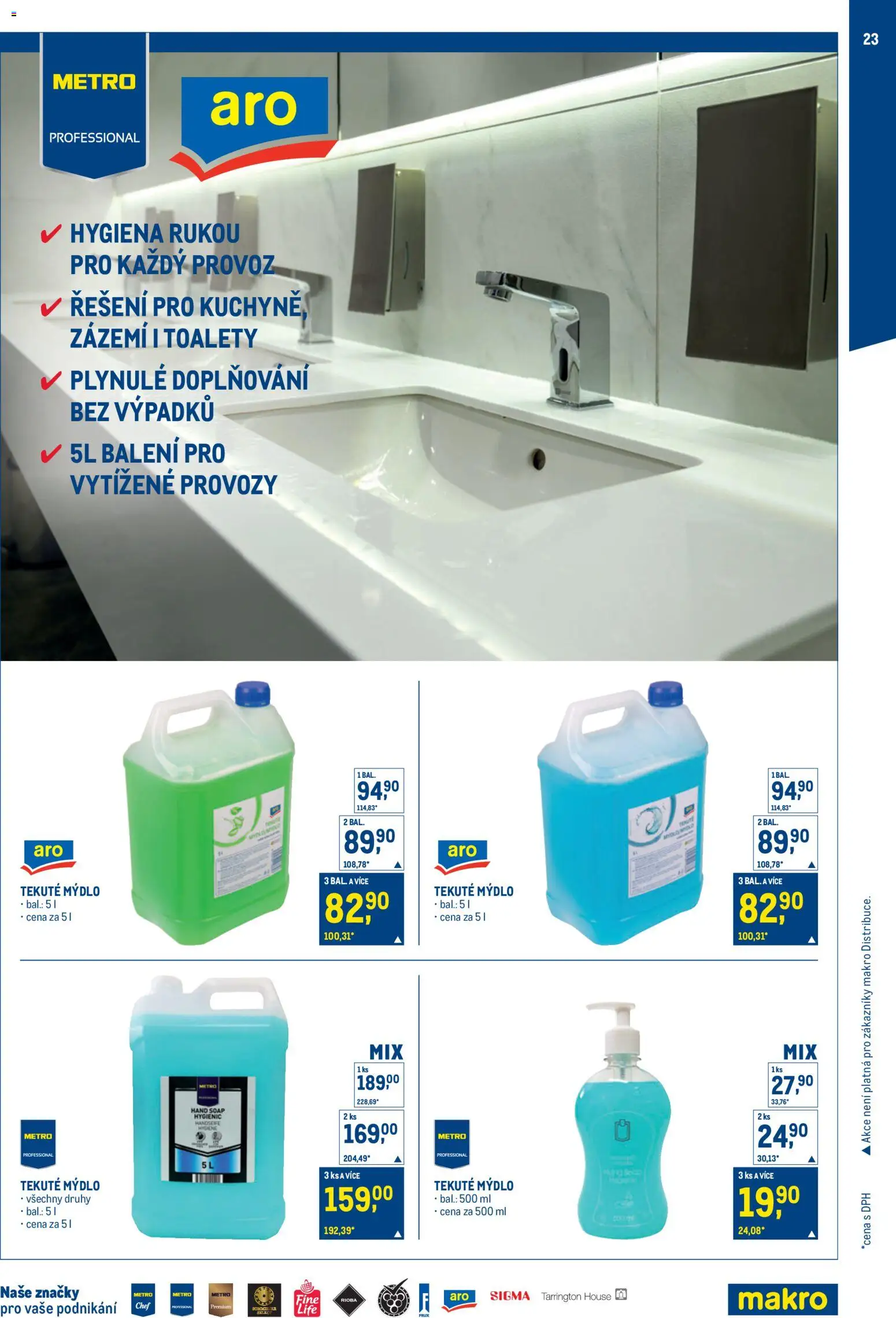 Makro leták - Profesionální úklid od 23.09.2026 | Strana: 23