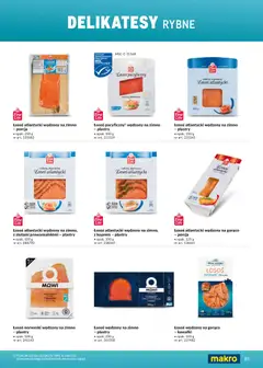 Pogląd oferty "Makro Gazetka - Ultra fresh" - ważna od 01.03.2026 | Strona: 85 | Produkty: Łosoś wędzony, Łosoś atlantycki, Łosoś, Delikatesy