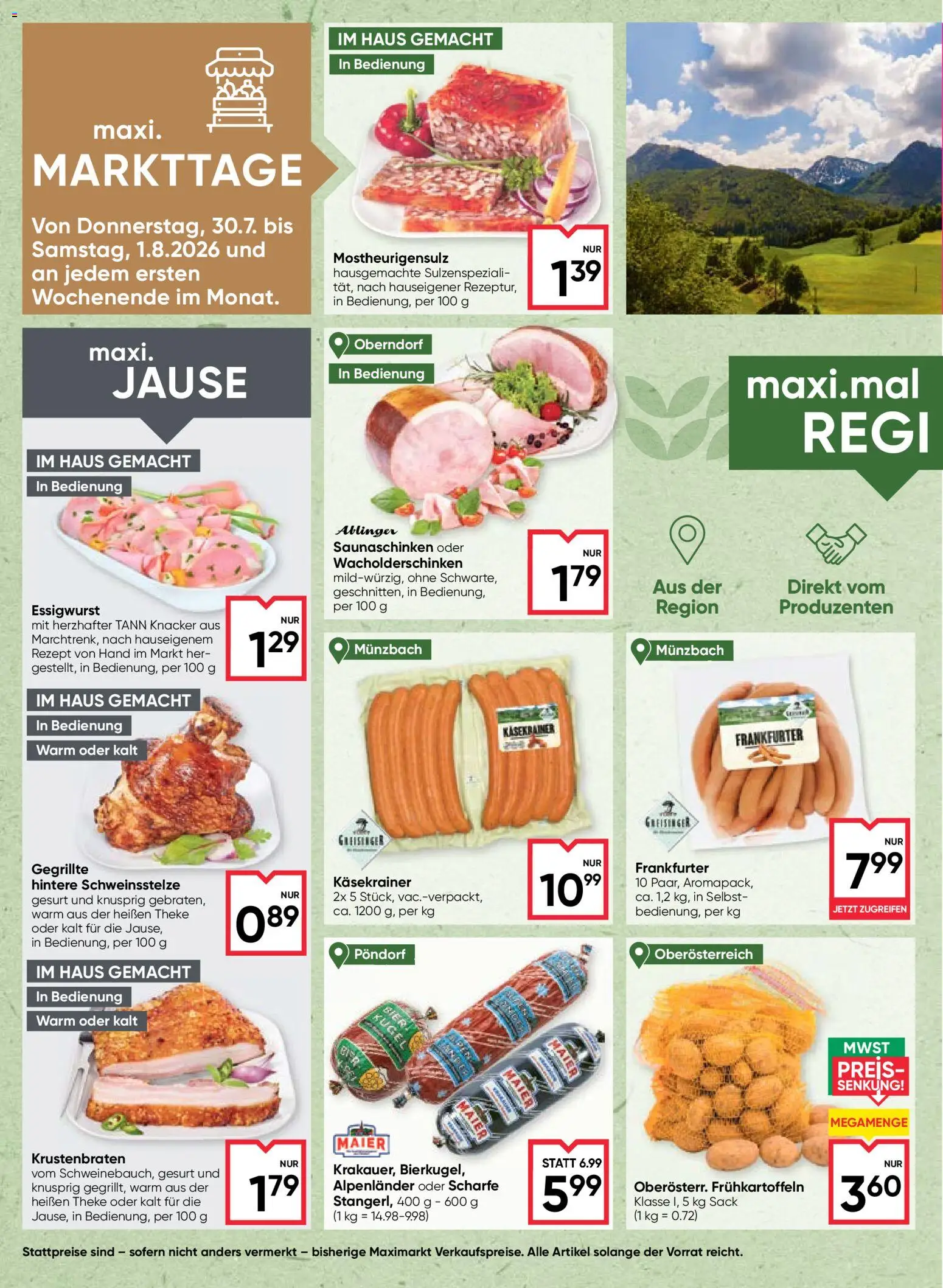 Maximarkt Flugblatt gültig ab 30.07.2026 | Seite: 8