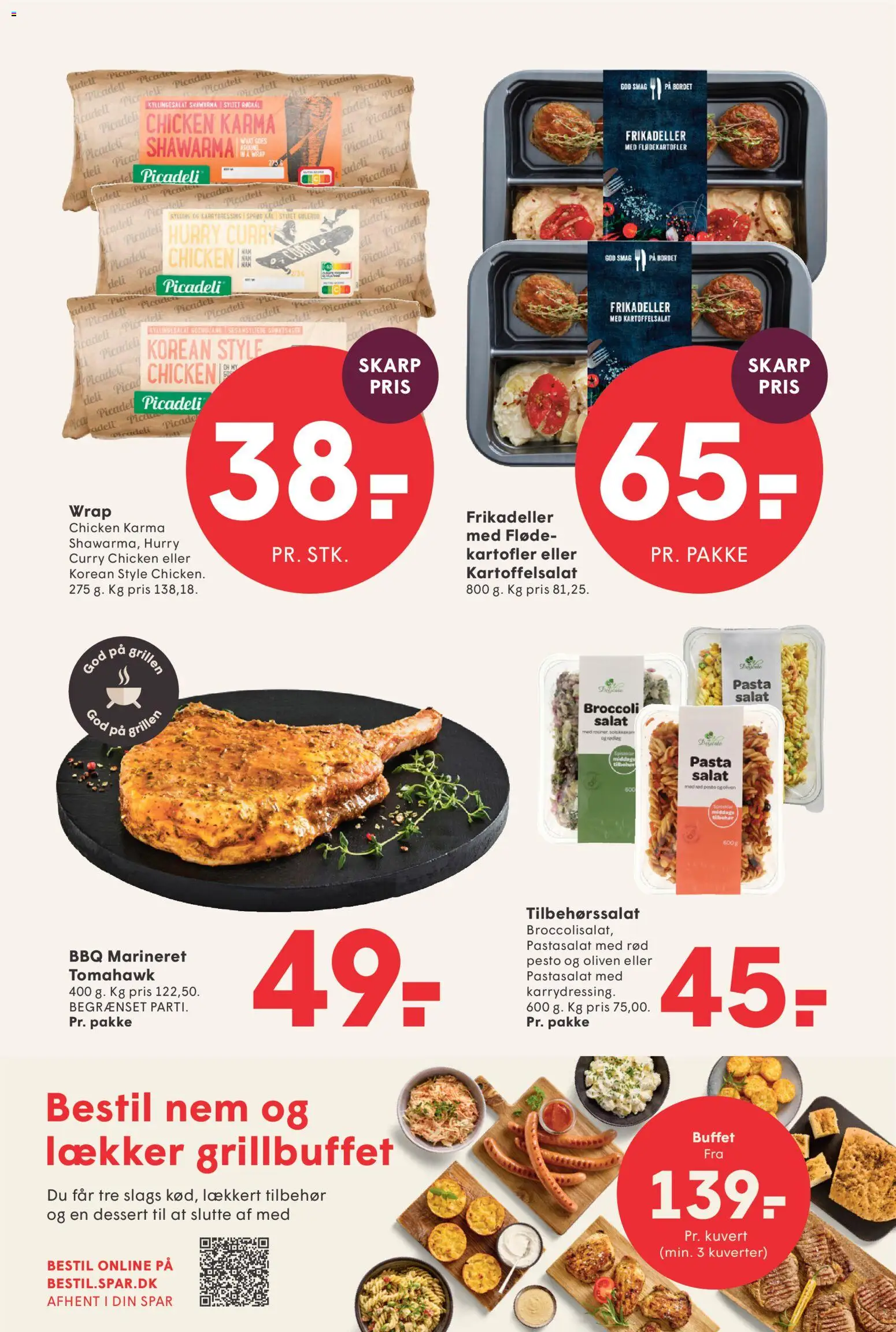 🛍️ Spar - Tilbudsavis uge 25 - 26 fra 12/06/2026 » Se eksklusive tilbud og spar penge i dag! 💰 | Danmark