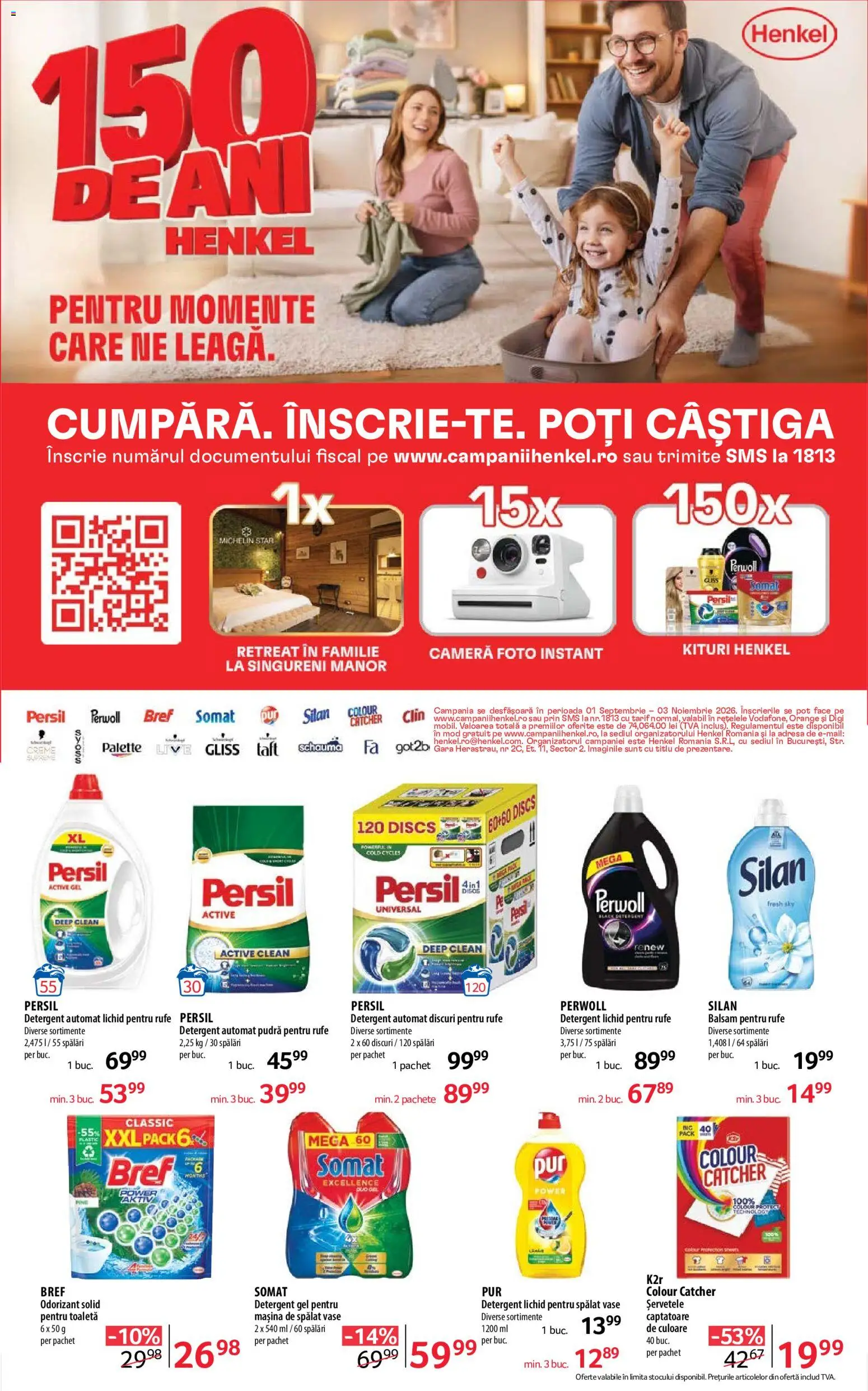 Noul catalog Selgros – valabil de la 04.09.2026 | Pagină: 30 | Produse: Detergent Automat, Toaletă, Balsam, Balsam pentru rufe