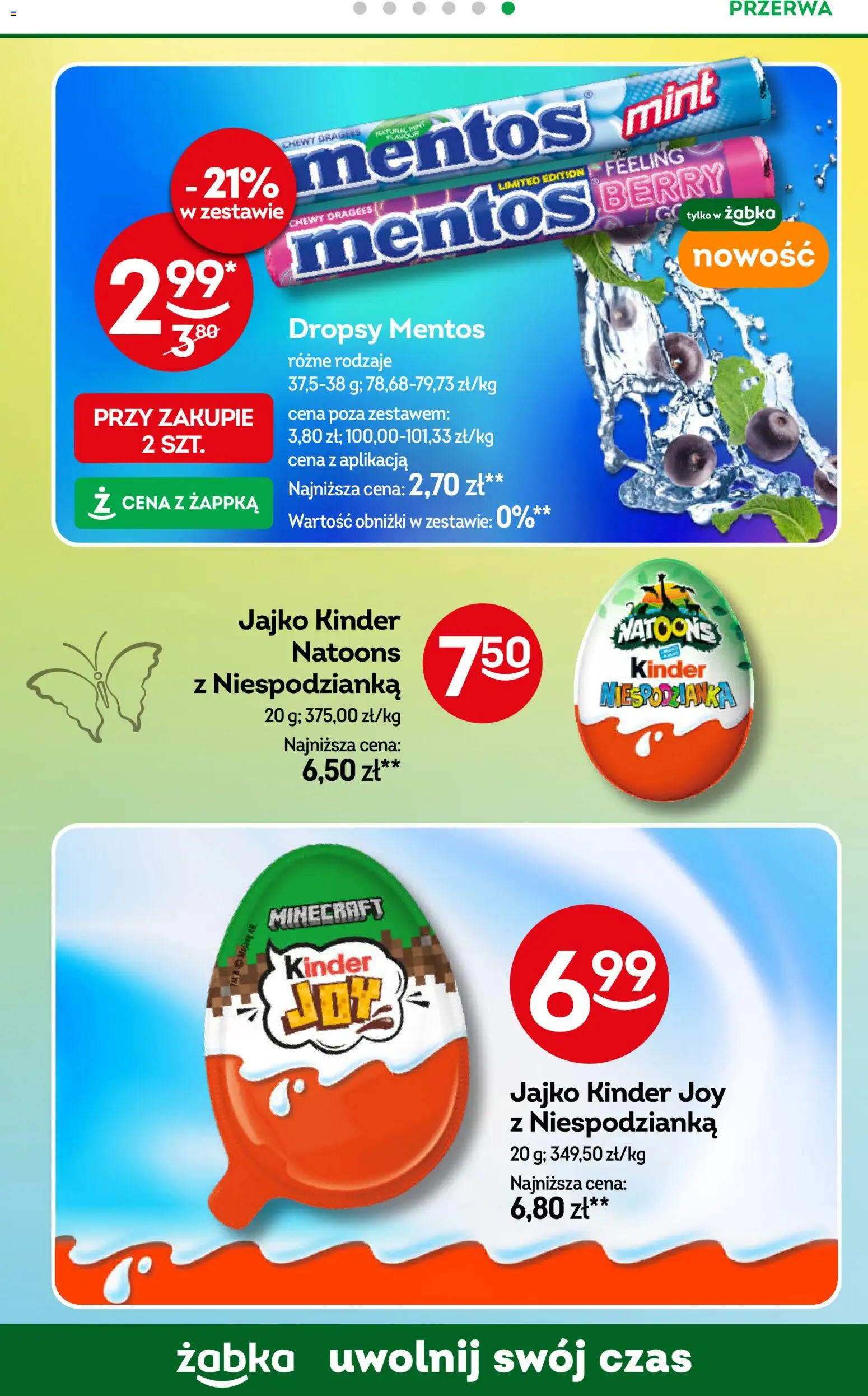 Żabka gazetka od 03.06.2026 | Strona: 87 | Produkty: Baton