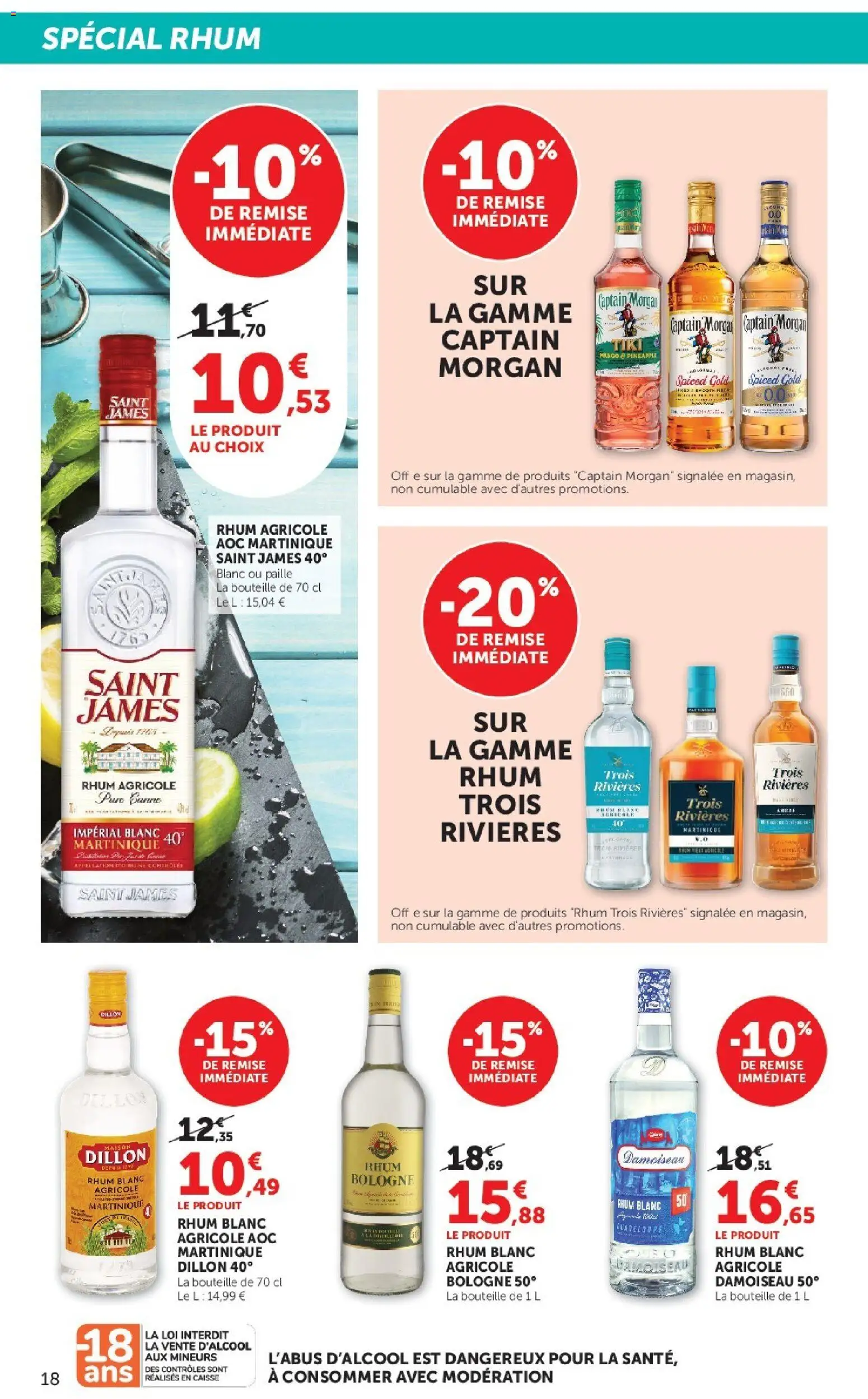 {H1} | Page: 18 | Produits: Rhum, Captain Morgan