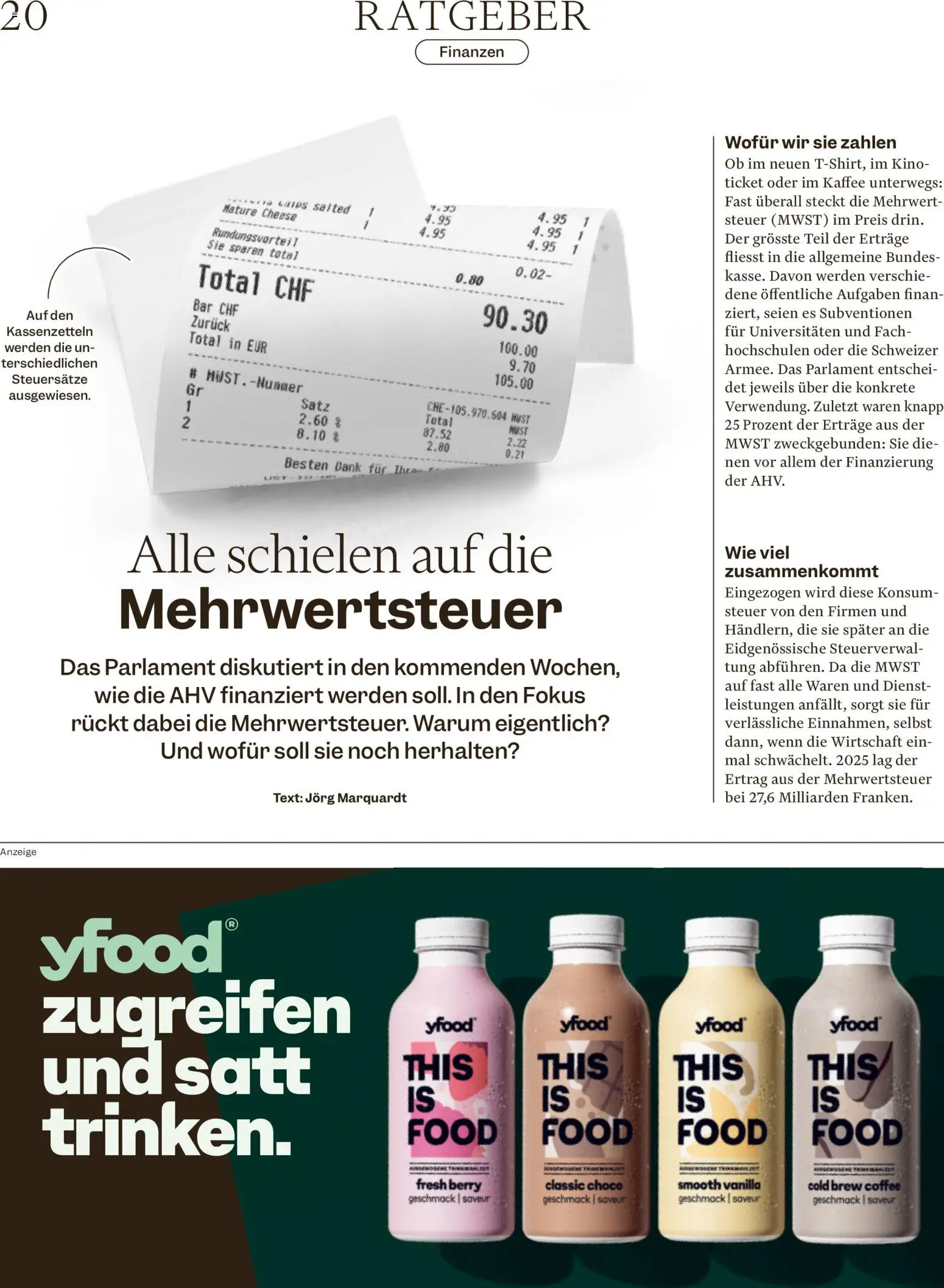 Migros aktionen Magazin – gültig ab 03.06.2026 | Seite: 20