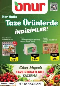 04.06.2026 tarihinden itibaren geçerli olan Onur Market kataloğu önizlemesi