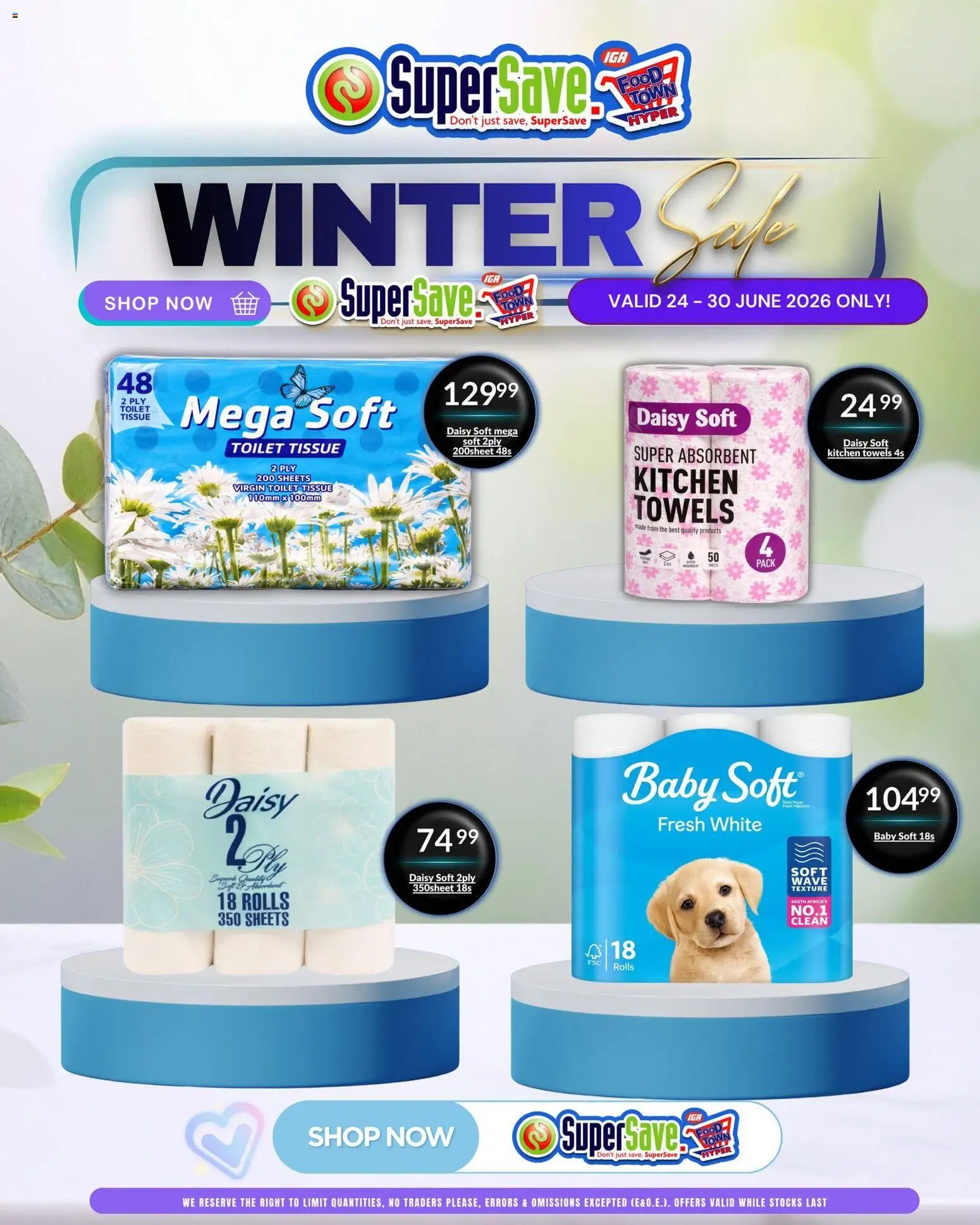New Super Save catalogue – valid from 24/06/2026 | Page: 36 | Products: Toilet