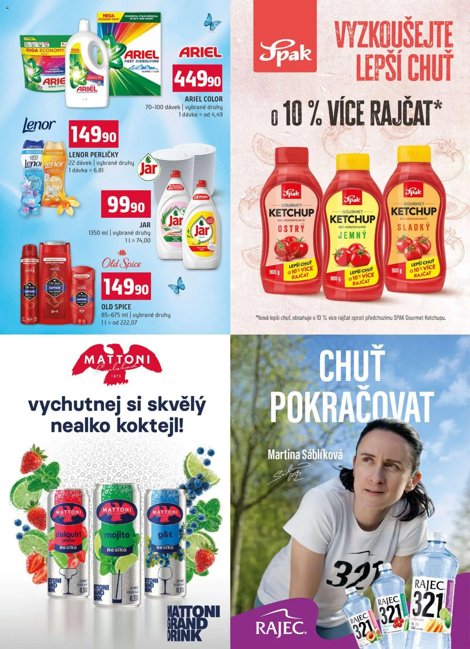 Terno leták od 12.08.2026 | Strana: 19 | Produkty: Lenor, Gourmet, Mojito, Old Spice