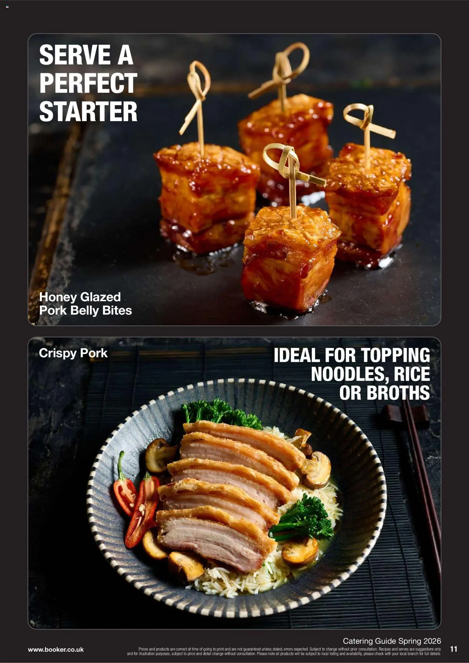 {H1} | Page: 11 | Products: Pork, Rice, Honey