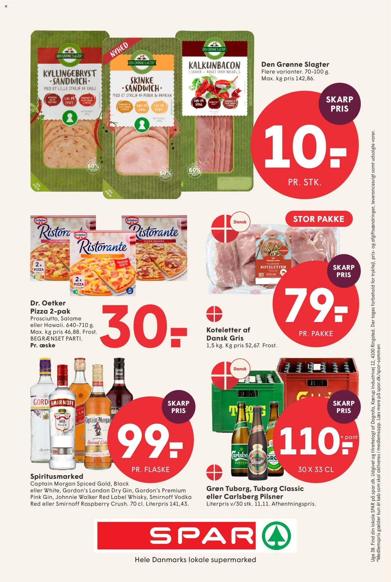 Spar tilbudsavis – gyldig fra 11/09/2026 | Side: 29 | Produkter: Chili, Skinke, Koteletter, Peber