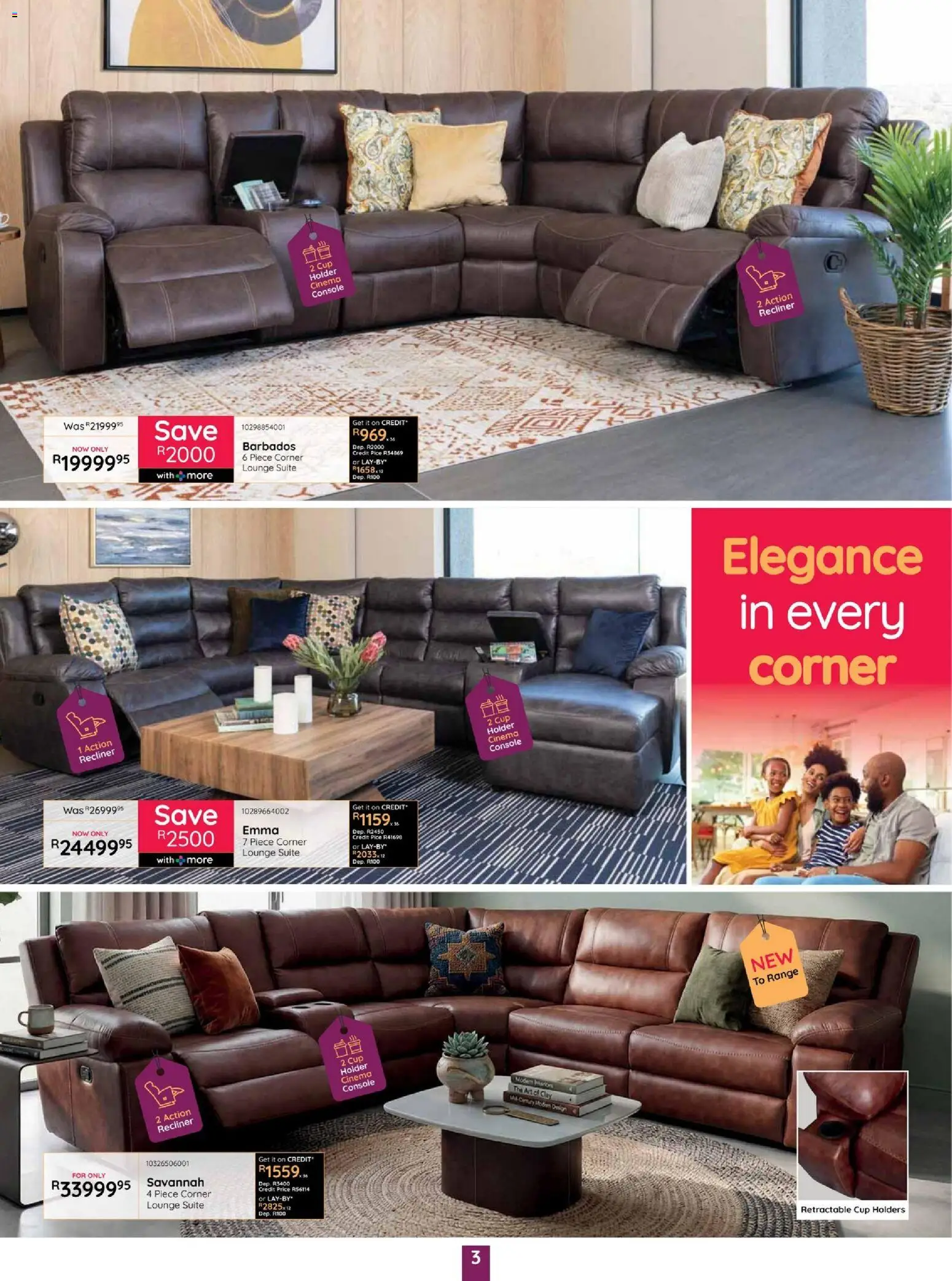 New Bradlows catalogue – valid from 15/10/2026 | Page: 3 | Products: Art, Lounge suite, Clay
