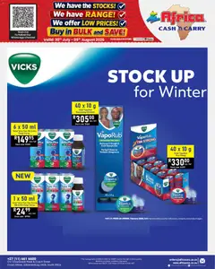 Africa Cash & Carry specials catalogue – valid from 30/07/2026 | Page: 68