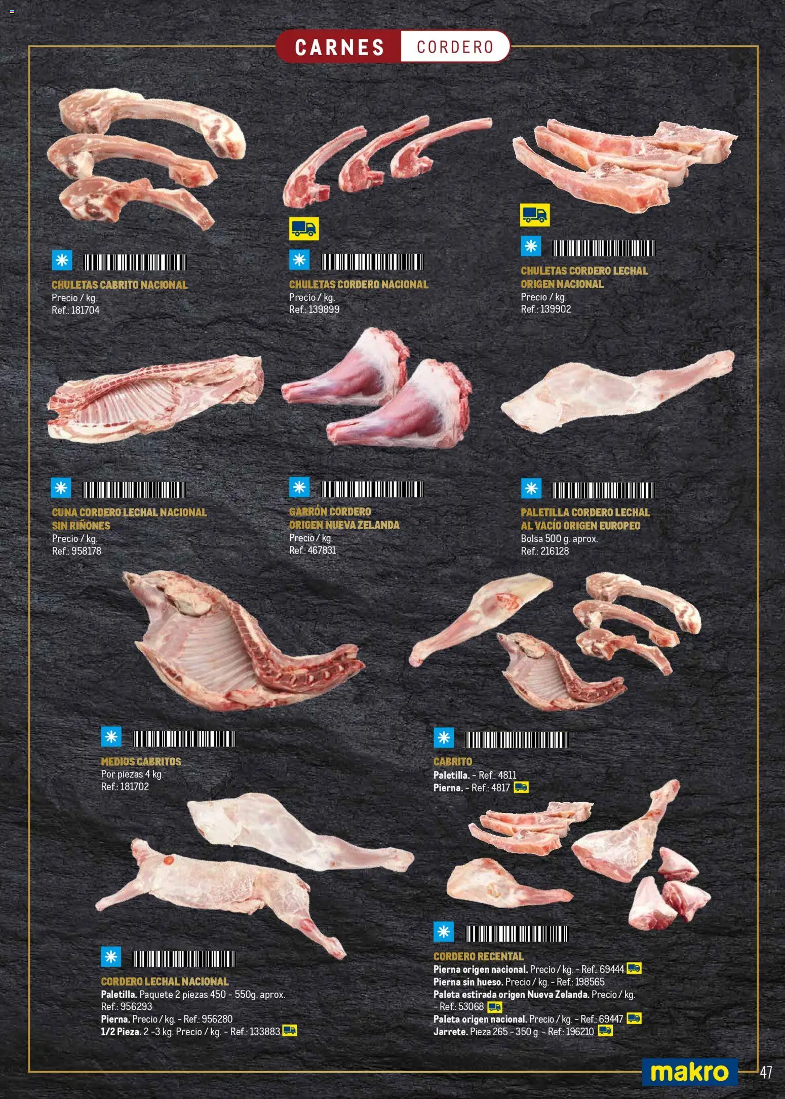 Makro Especial Catering Prat │ válido desde el 16.03.2026 | Página: 47 | Productos: Bolsa, Φίλτρο καφέ, Cuna