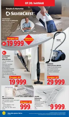 Lidl akciós újság - amely érvényes a következő dátumtól: 2026.07.16. | Oldal: 68 | Termékek: Akkus porszívó, Porszívó, Folttisztító, Vileda