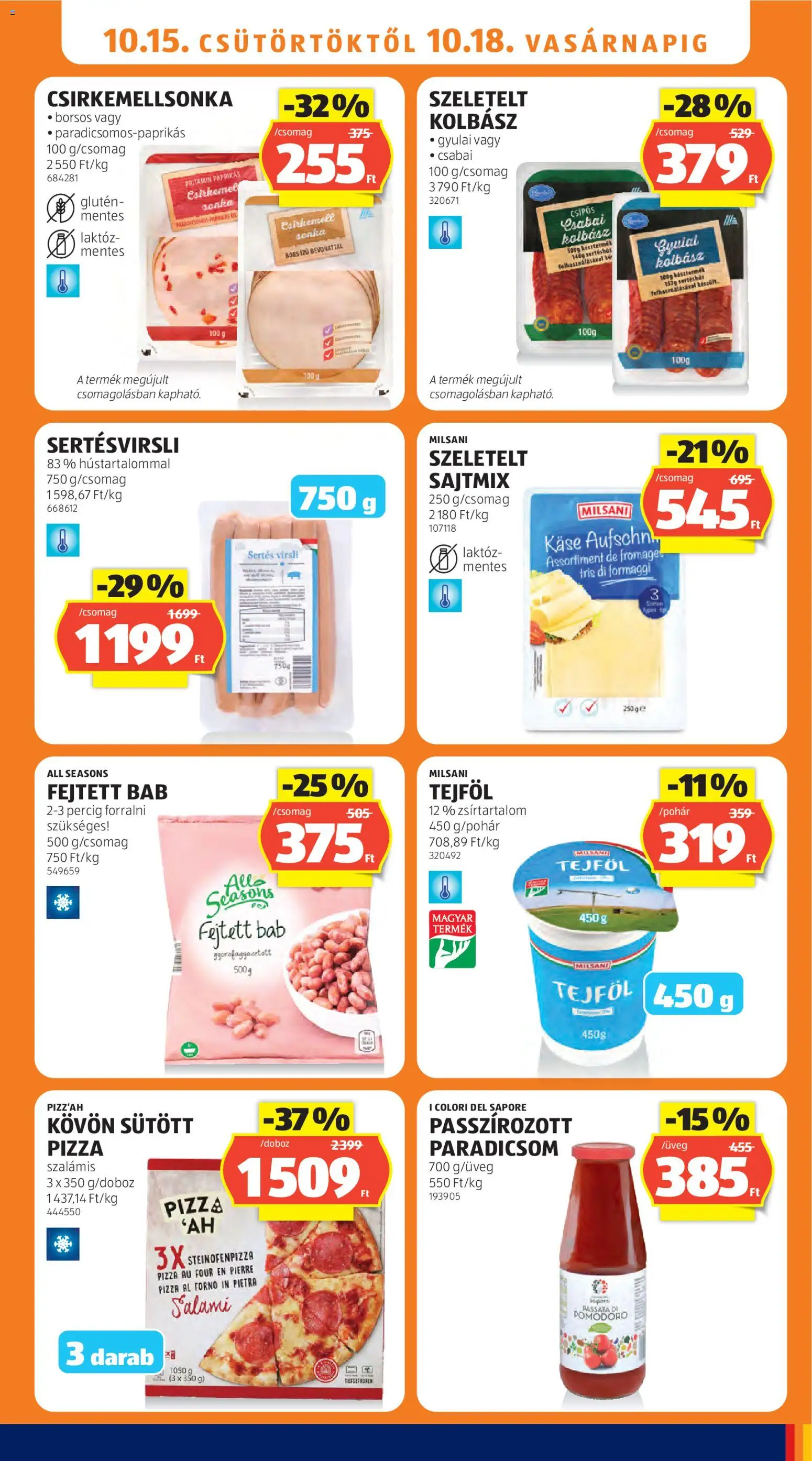 Aldi akciós ujság - amely érvényes a következő dátumtól: 2026.10.15. | Oldal: 13