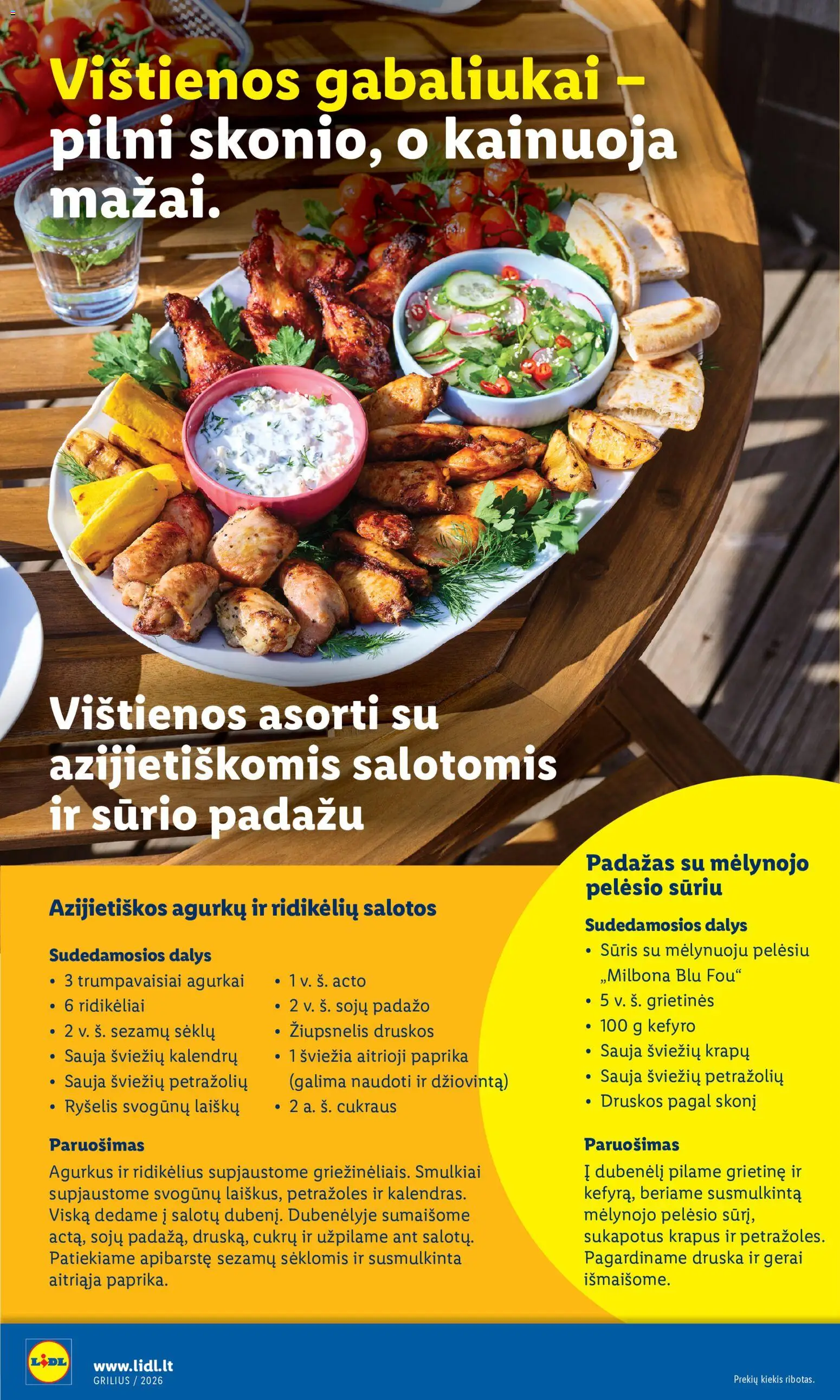 LIDL akcijos nuo 2026.04.06 | Puslapis: 8 | Prekių: Kiauliena, Šašlykai