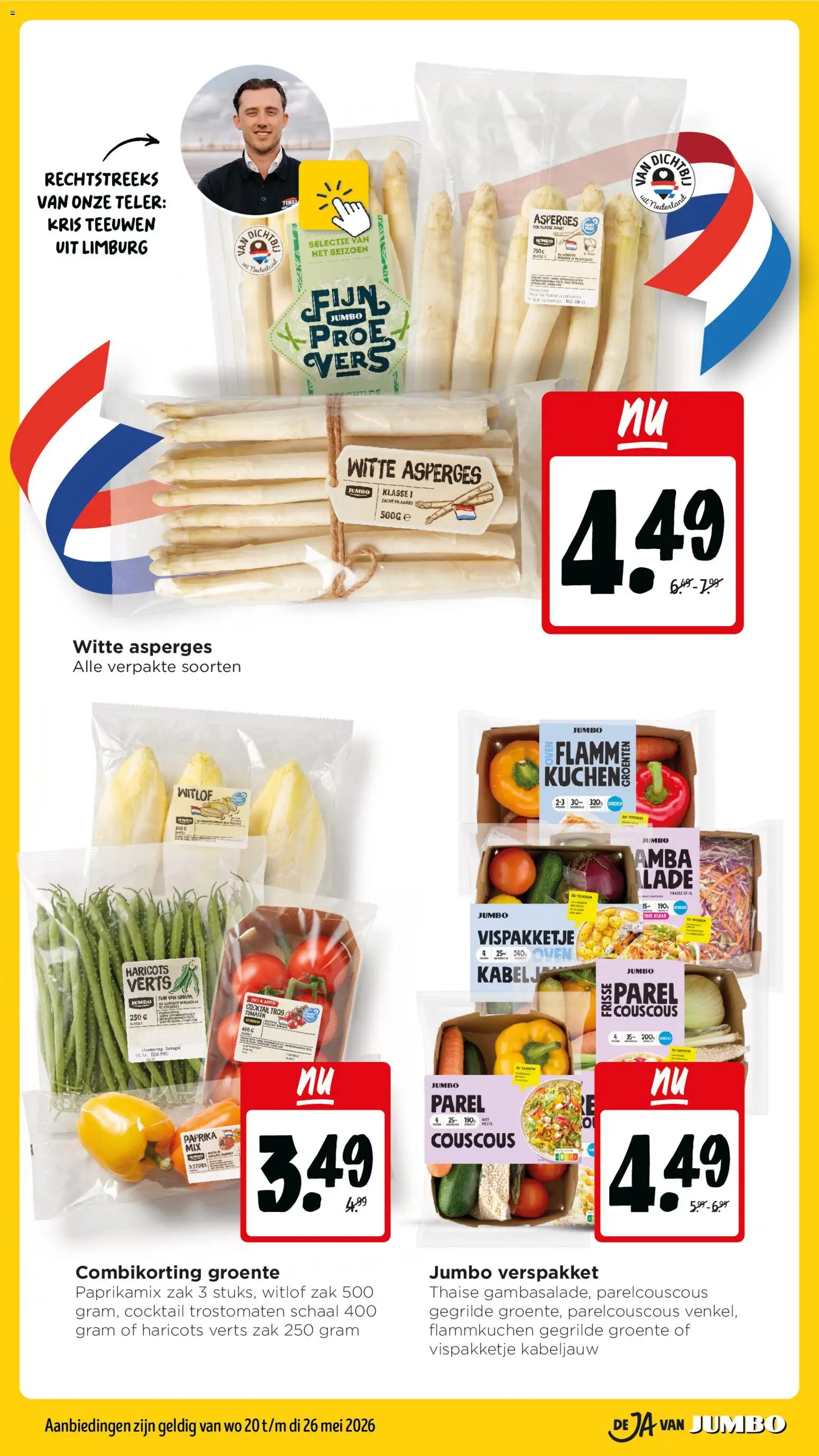 {H1} | Pagina: 23 | Producten: Asperges, Schaal, Zak, Groenten