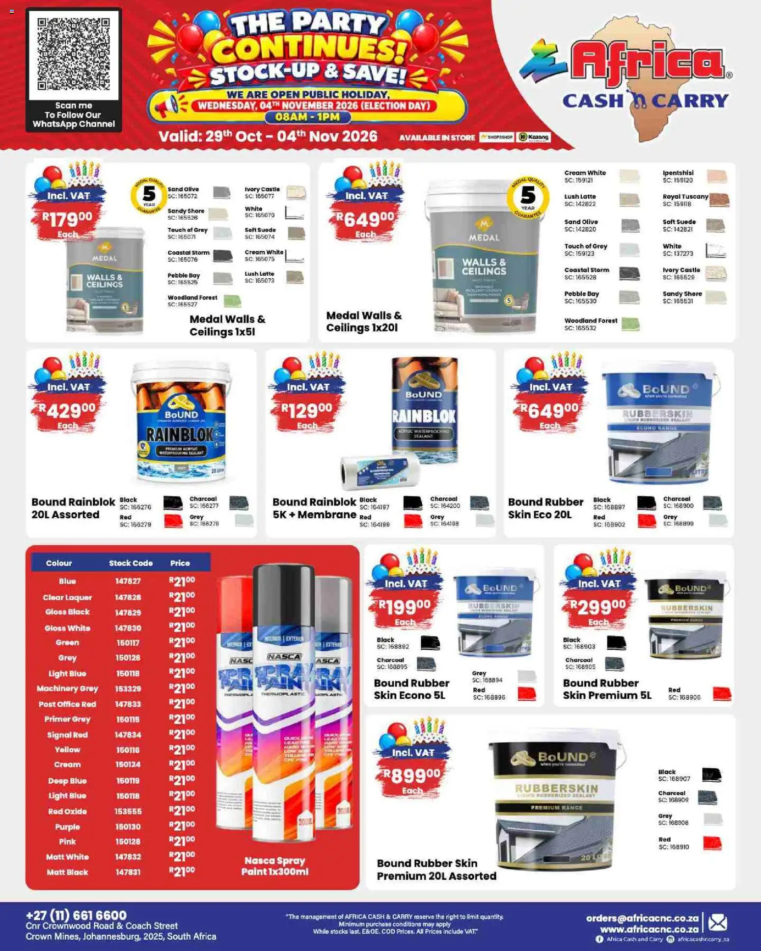 New Africa Cash & Carry catalogue – valid from 29/10/2026 | Page: 45