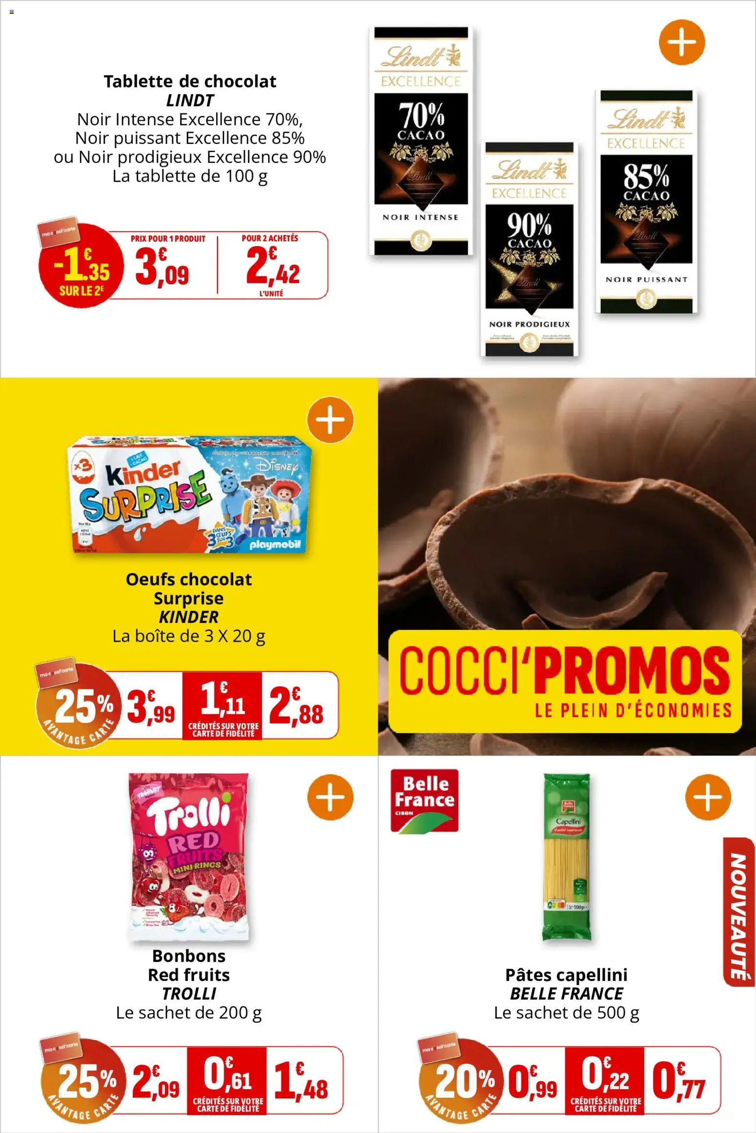 {H1} | Page: 17 | Produits: Tablette, Cacao, Bonbons, Pâtes